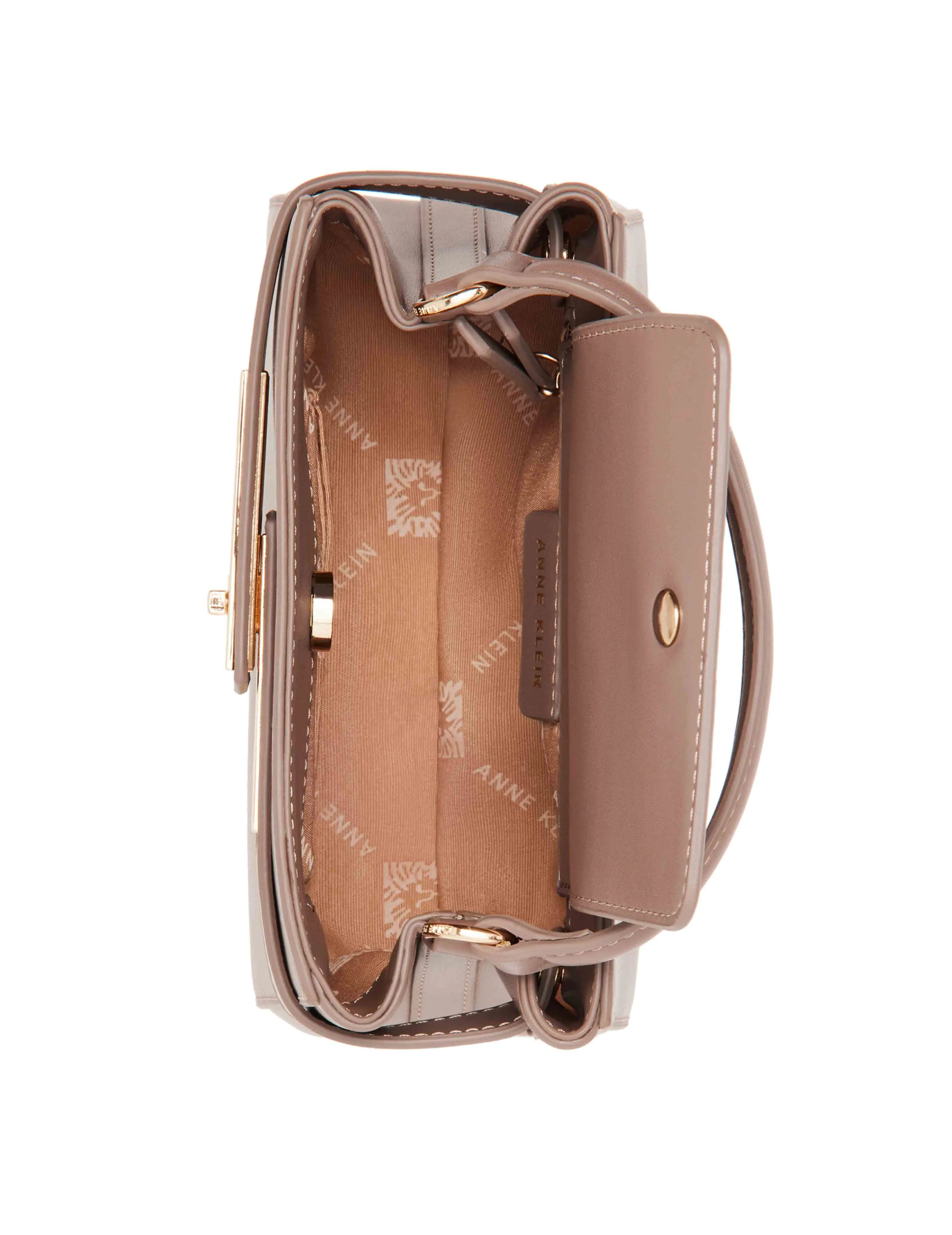 Small top handle with convertible strap sold by Anne Klein product image thumbnail 4