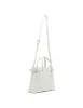 Belted satchel with convertible strap sold by Anne Klein