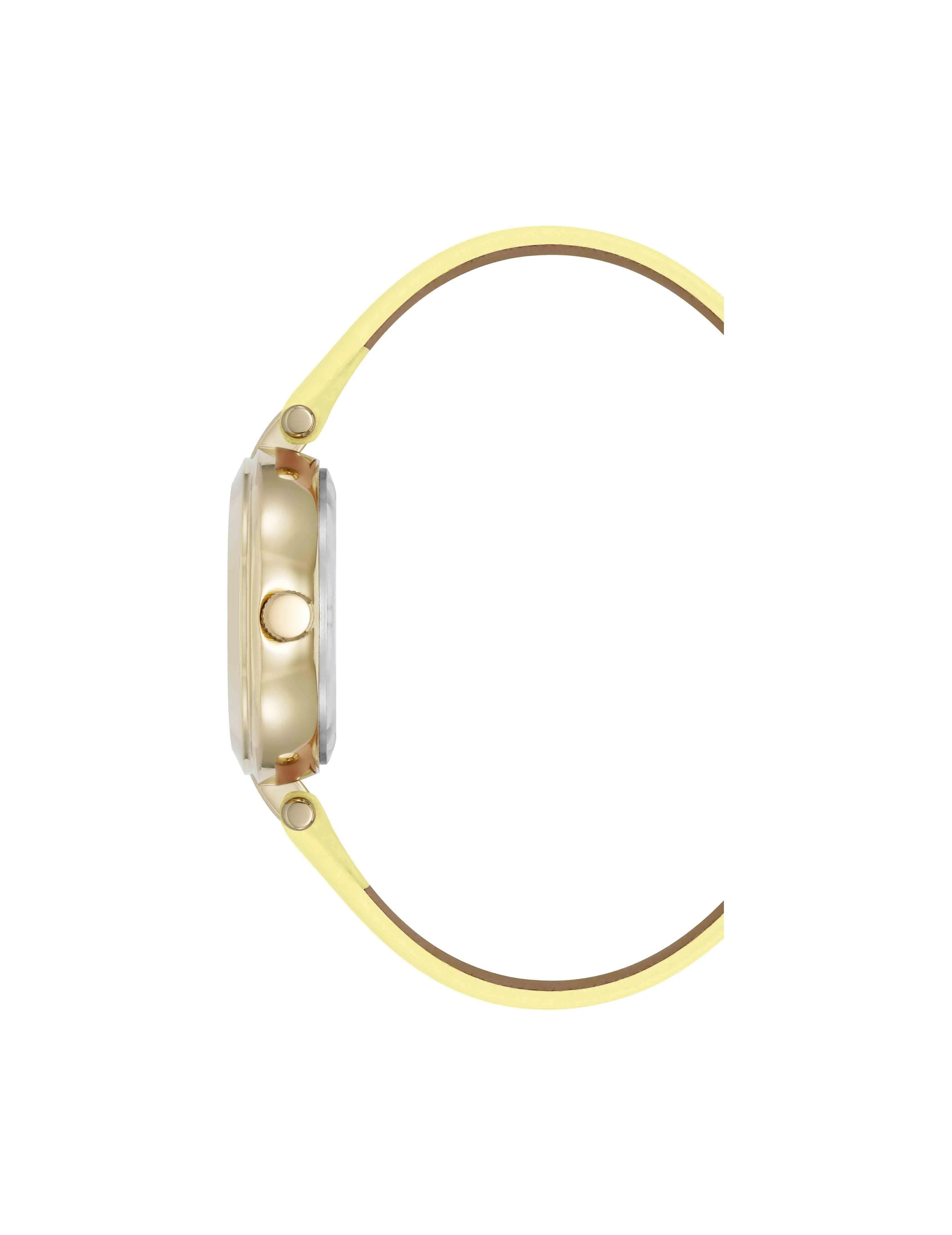 Consider It Round Sustainable Leather Band Watch sold by Anne Klein product image thumbnail 3