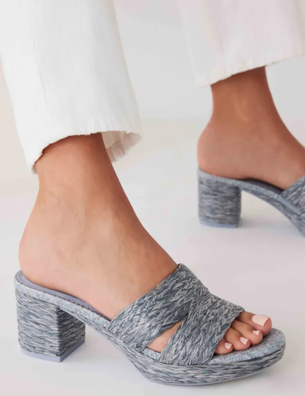 Palmer Platform Heeled Sandal sold by Anne Klein