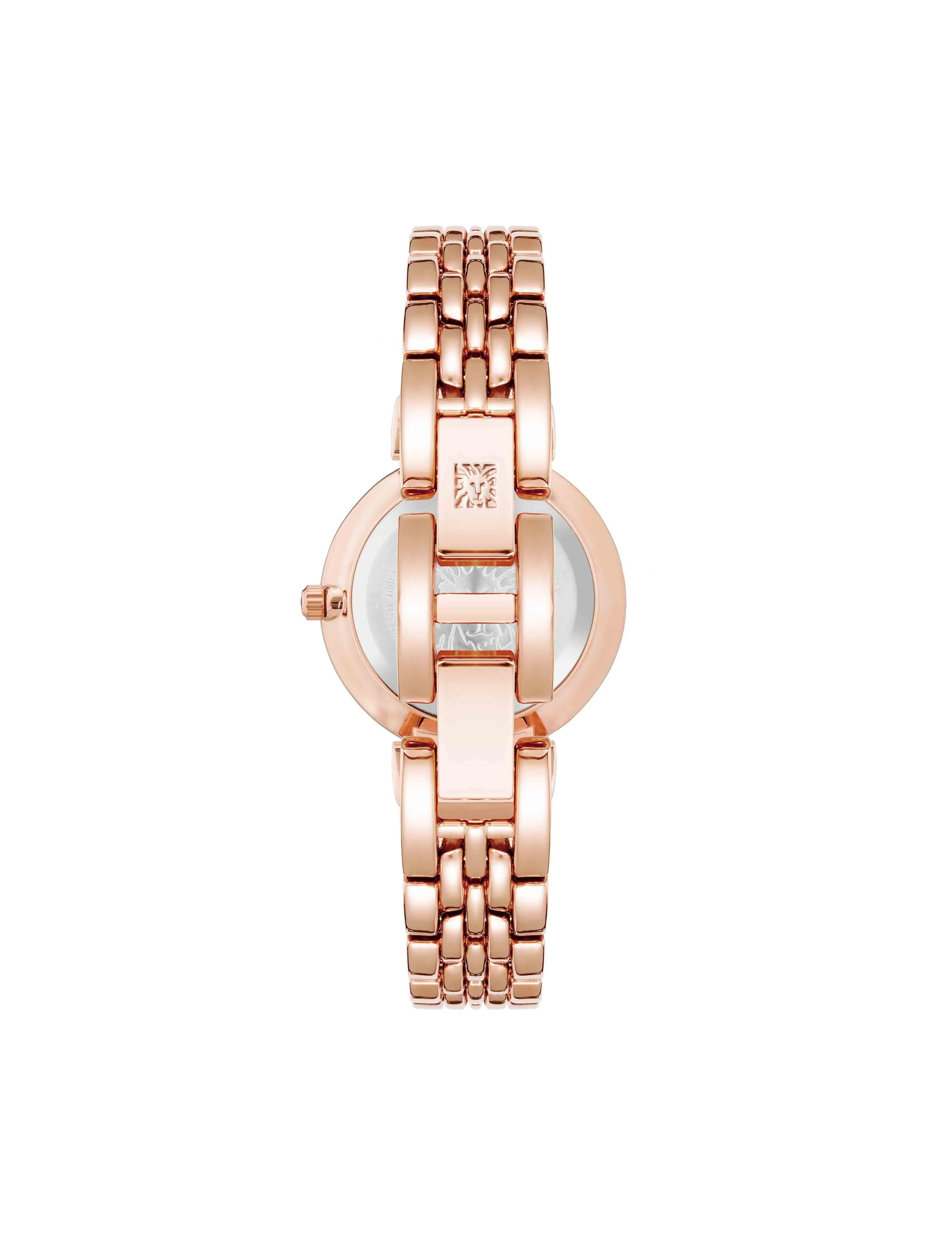 Embossed Floral Pattern Dial Watch sold by Anne Klein product image thumbnail 2