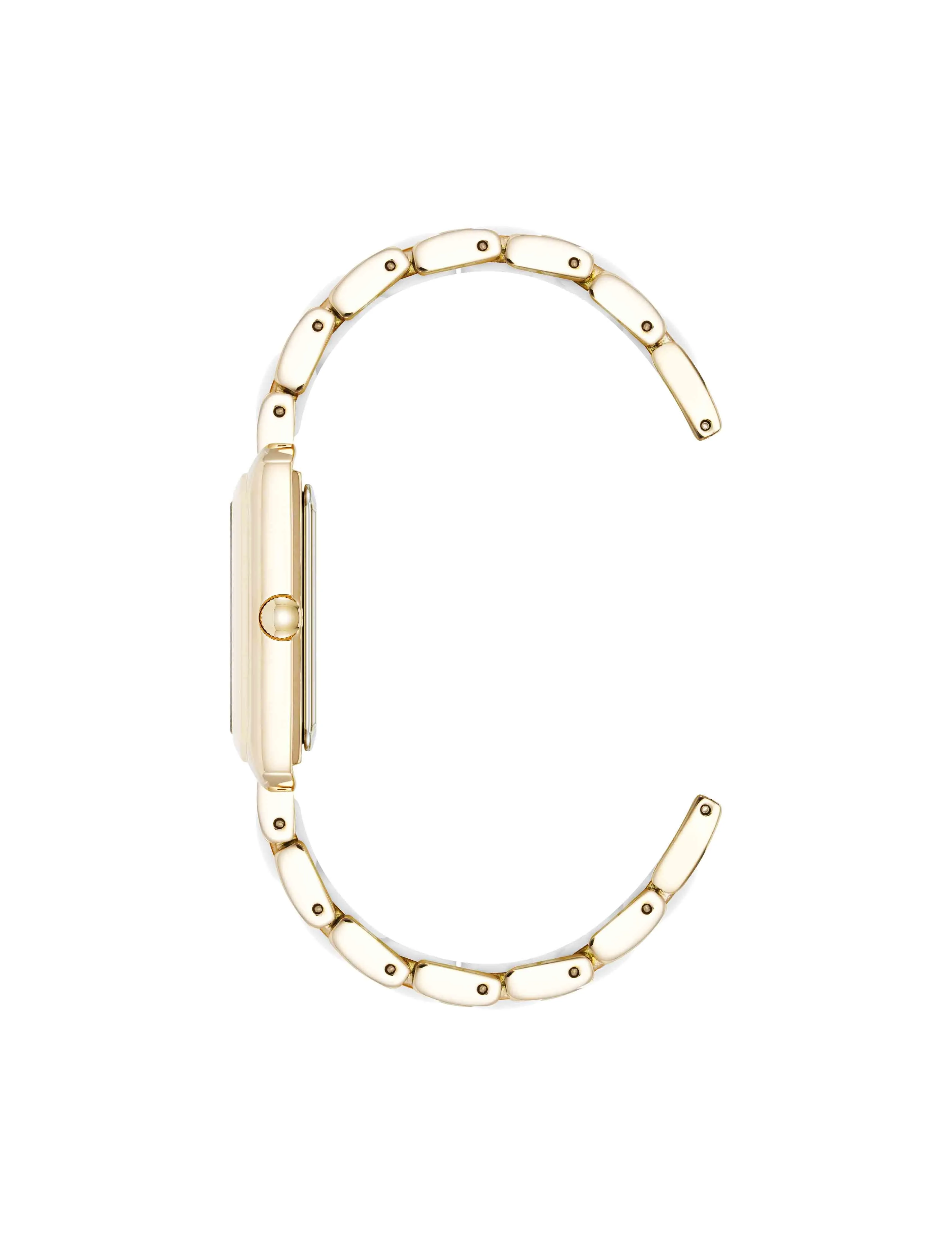 Rectangular Silicone Bracelet Watch sold by Anne Klein product image thumbnail 3