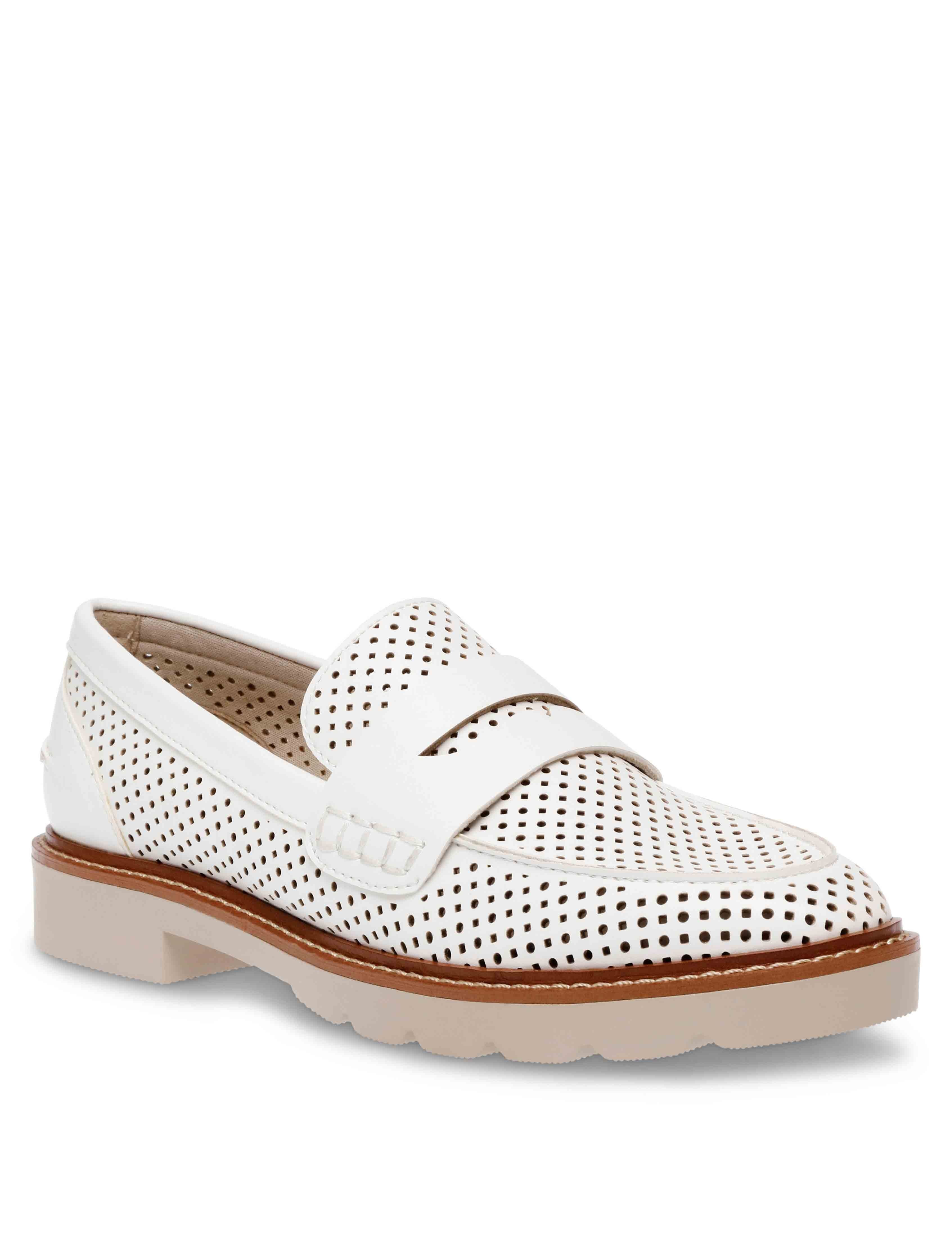 Emmylou Perforated Loafer sold by Anne Klein
