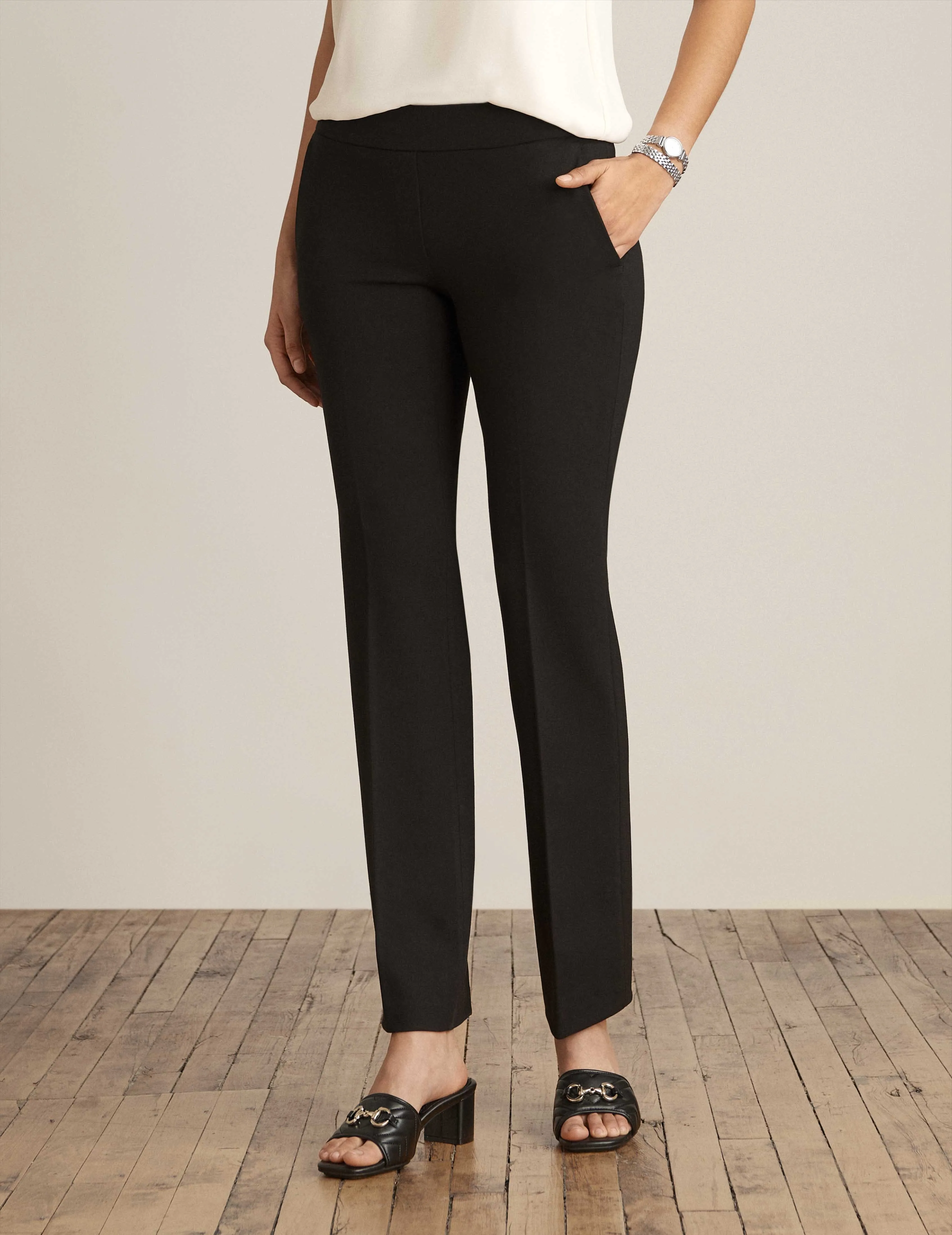 Pull On Slash Pocket Trouser - Sale sold by Anne Klein