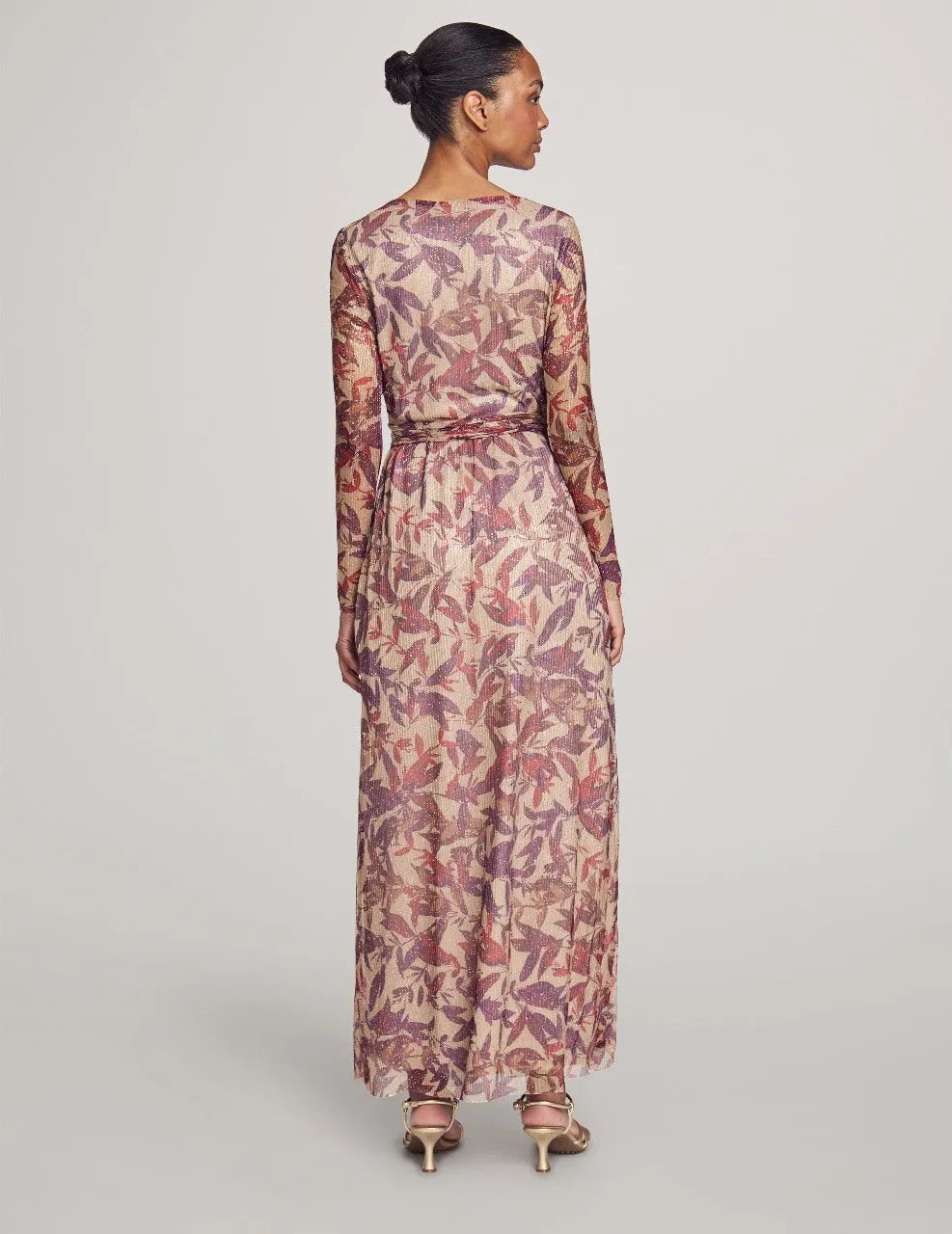 V Neck Maxi Pleated Dress - Sale sold by Anne Klein product image thumbnail 2