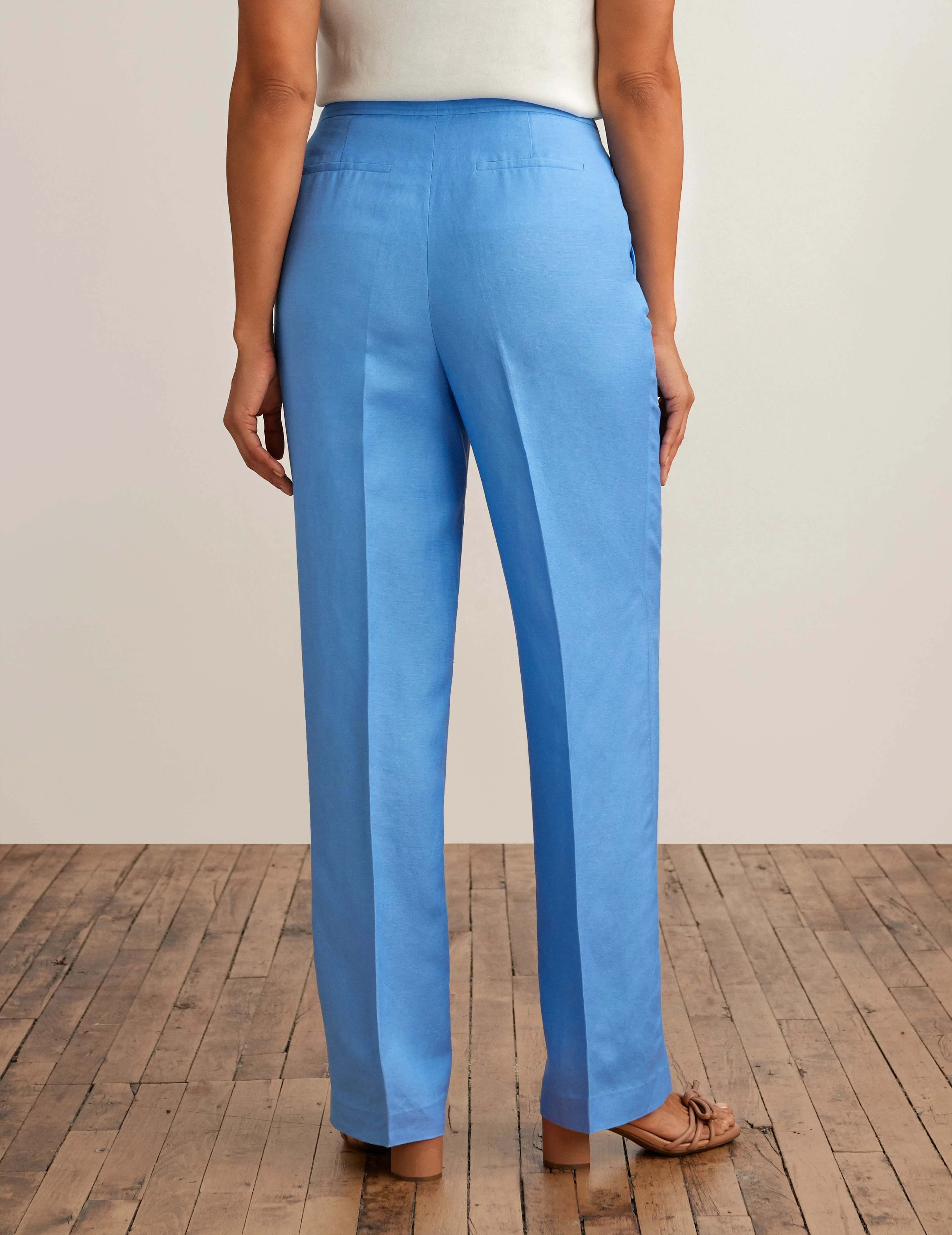 The Jillian Fly Front Wide Leg Trouser - Sale sold by Anne Klein product image thumbnail 2