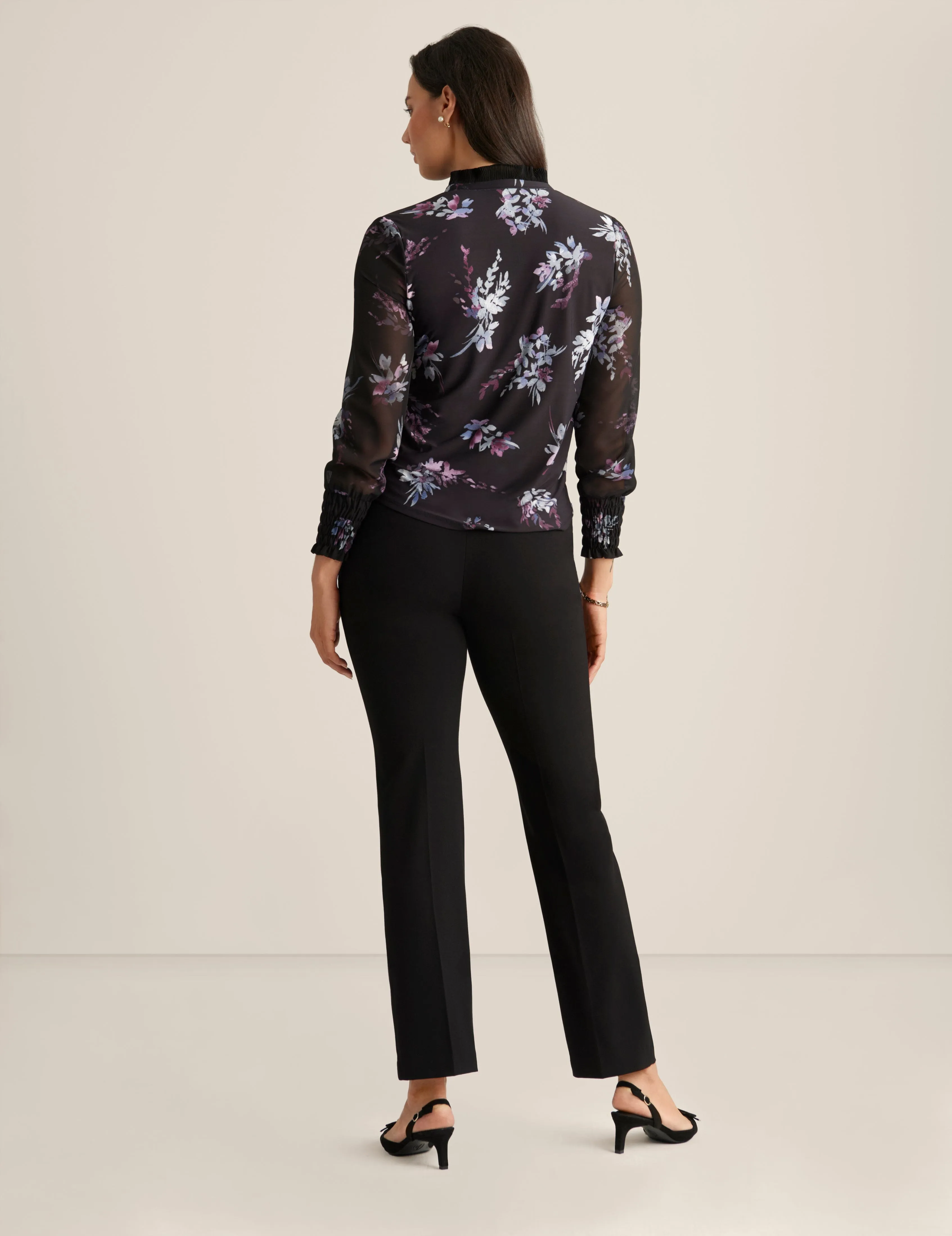 Pleated Chiffon Blouse - Sale sold by Anne Klein product image thumbnail 2