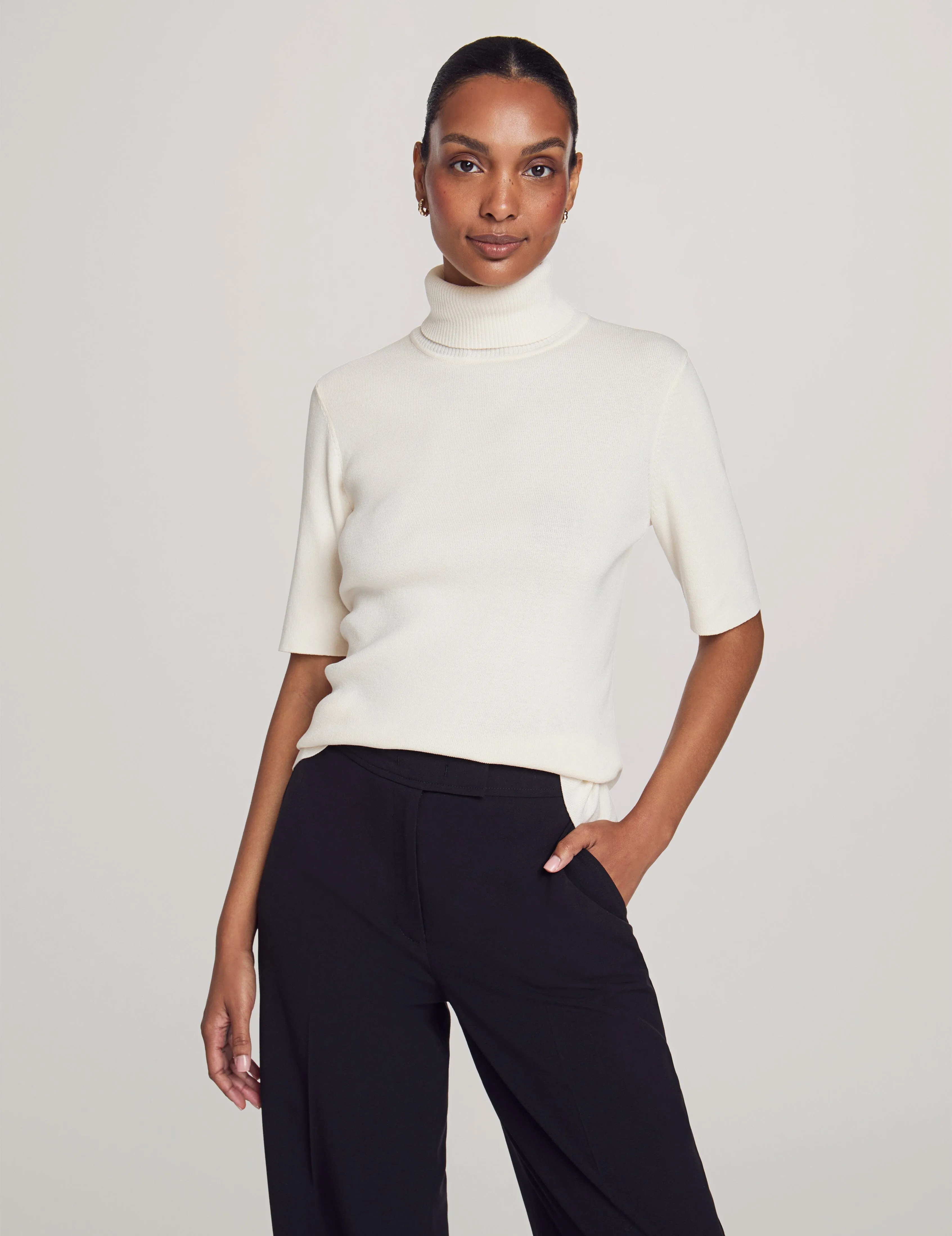 Petite Half Sleeve Turtleneck - Sale sold by Anne Klein
