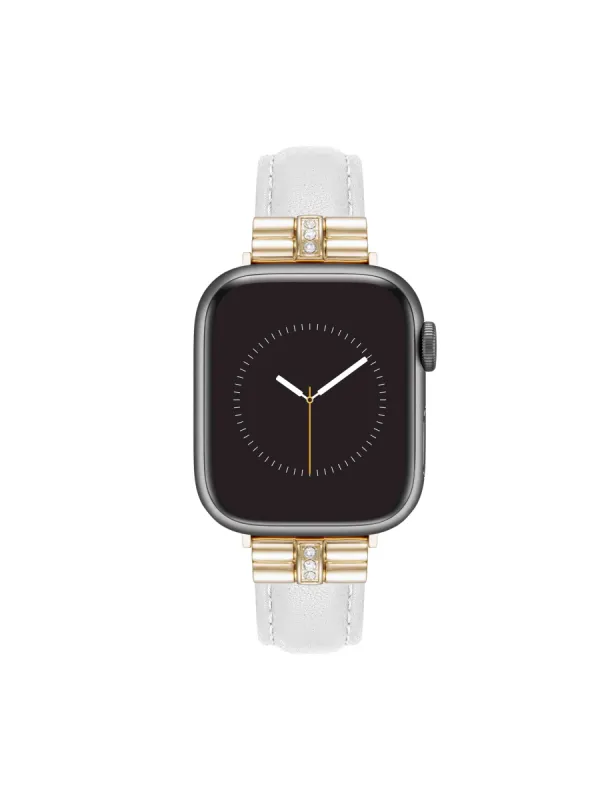 Consider It Sustainable Leather Band for Apple Watch® sold by Anne Klein