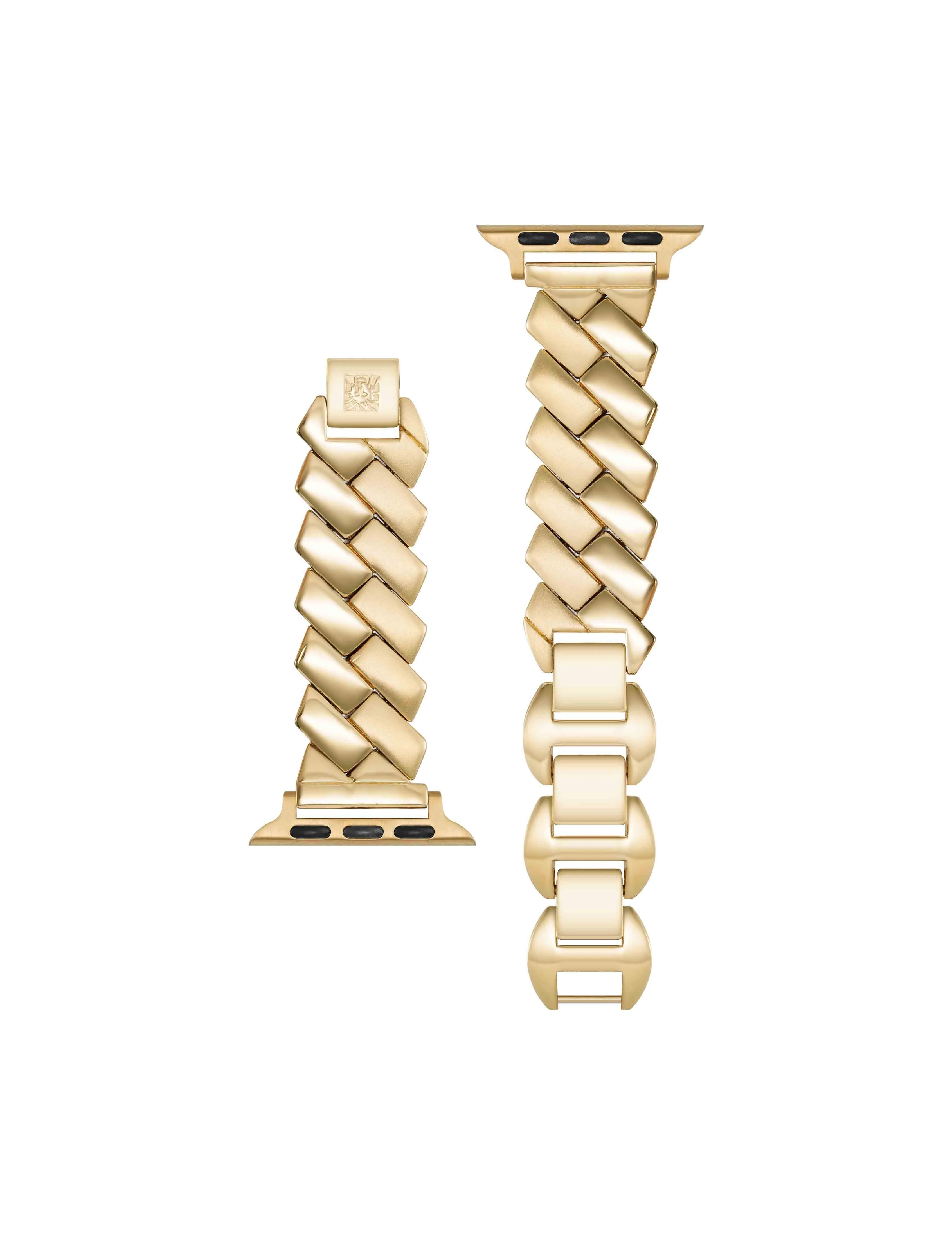 Metal Zig-Zag Bracelet Band for Apple Watch® sold by Anne Klein product image thumbnail 2