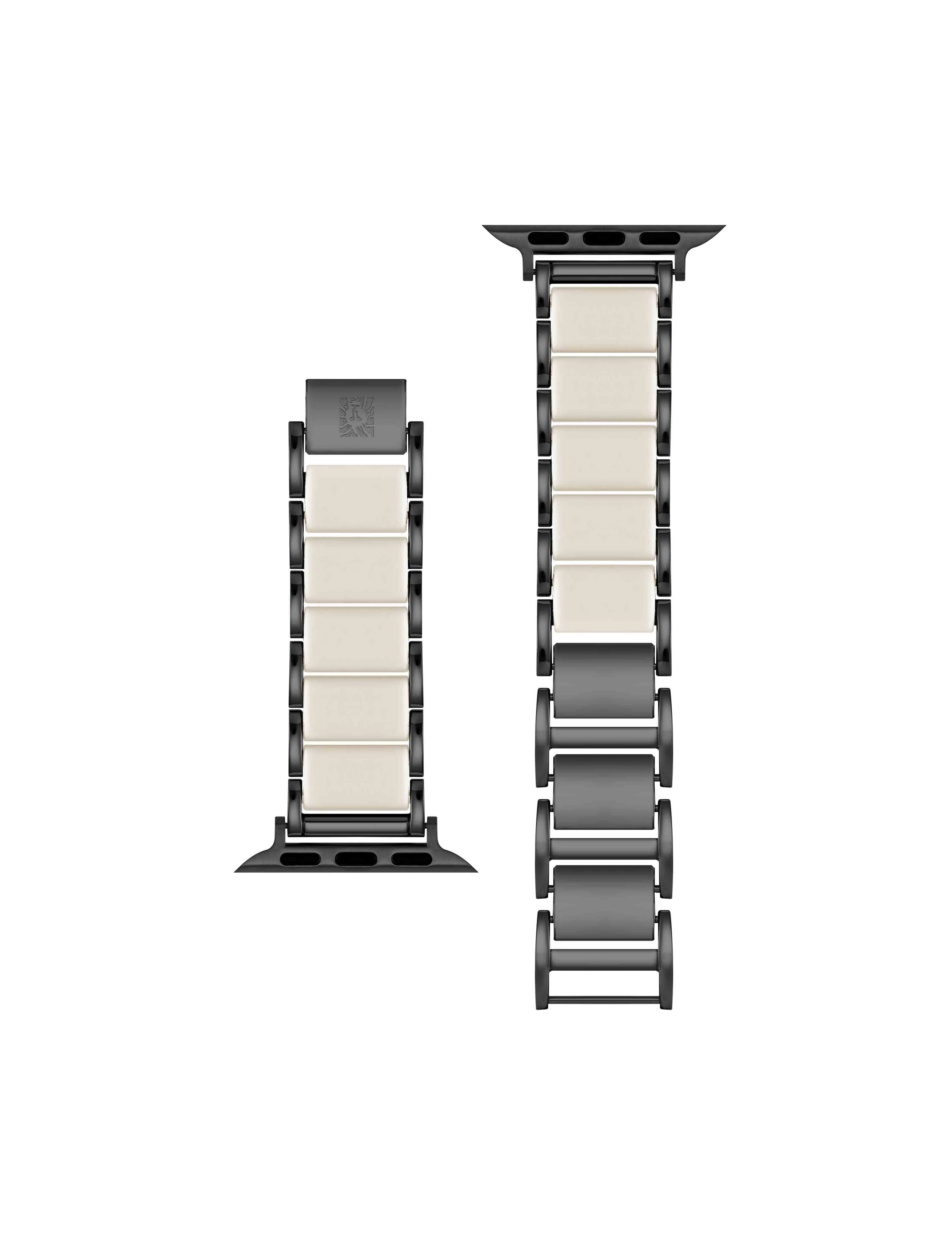 Rubberized Link Bracelet Band for Apple Watch® sold by Anne Klein product image thumbnail 2