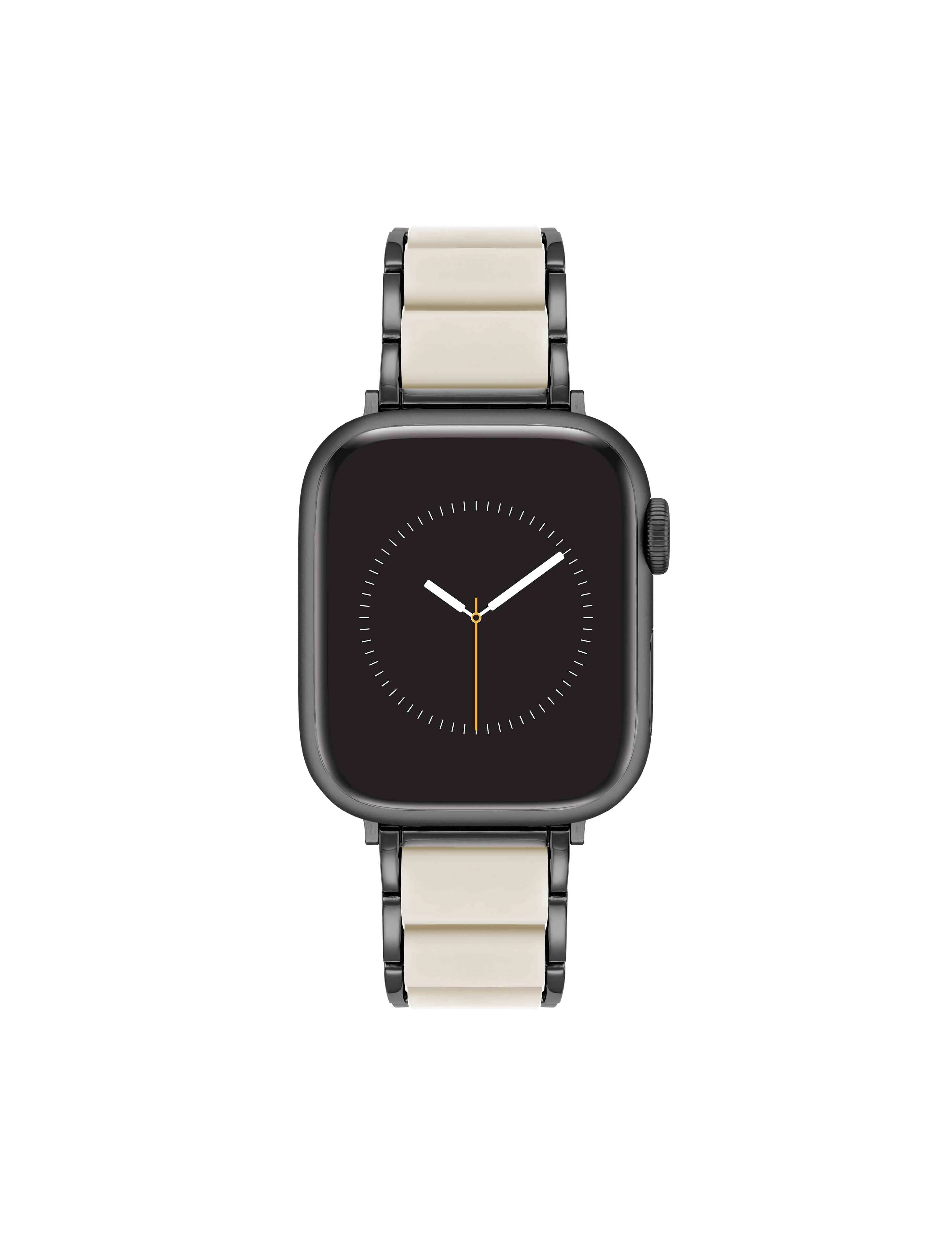 Rubberized Link Bracelet Band for Apple Watch® sold by Anne Klein