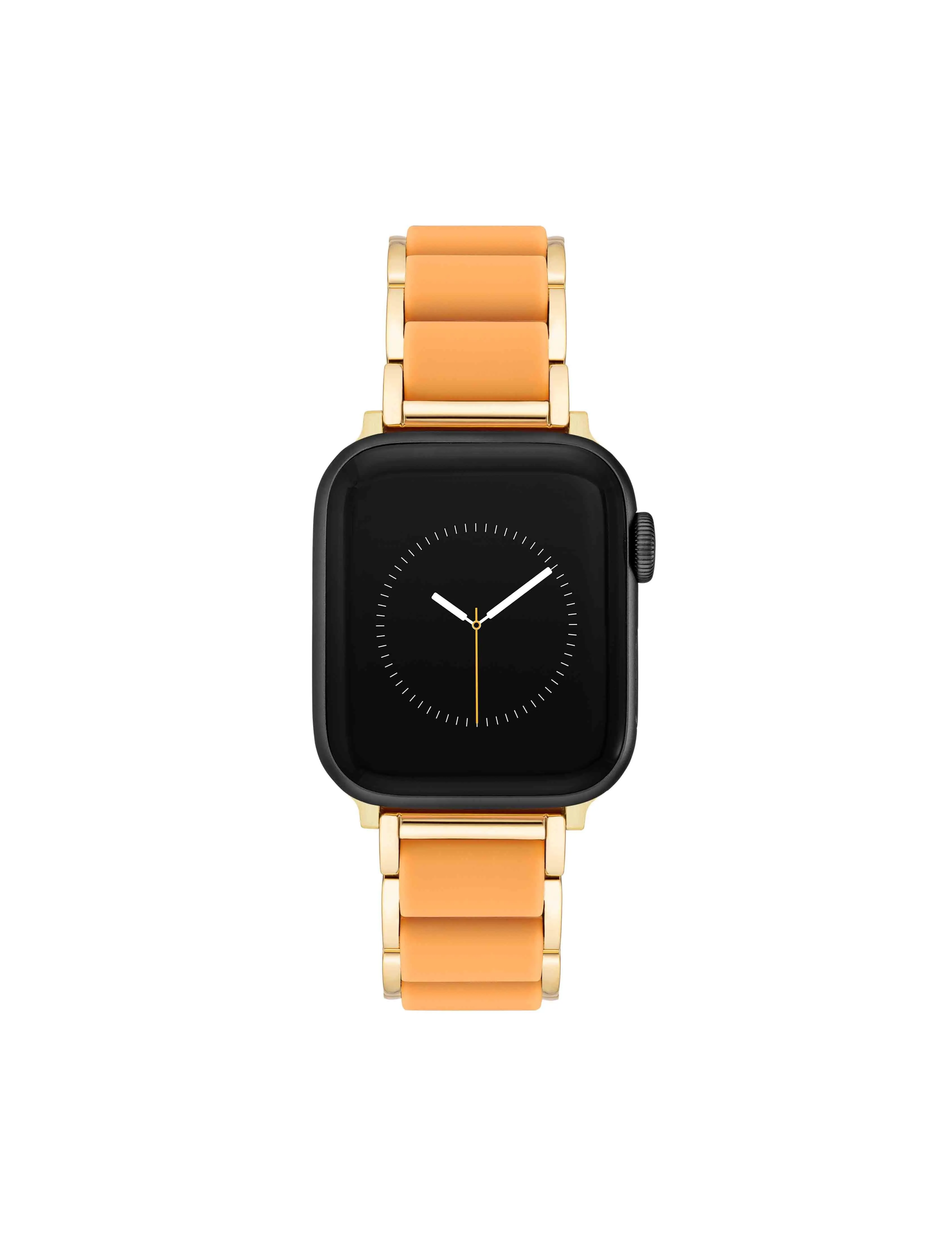 Rubberized Link Bracelet Band for Apple Watch® sold by Anne Klein