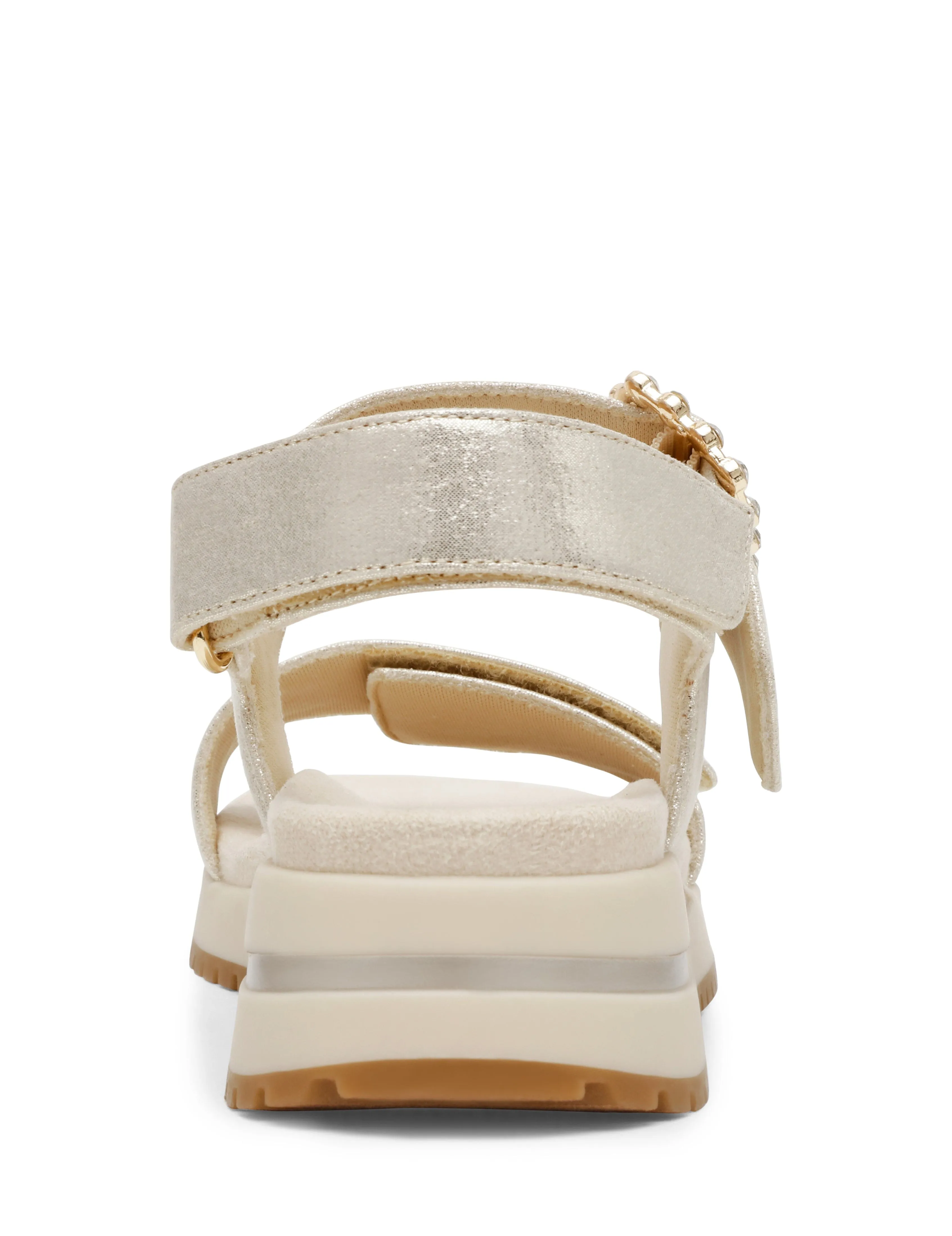 Evanti Crystal Sandal sold by Anne Klein product image thumbnail 4