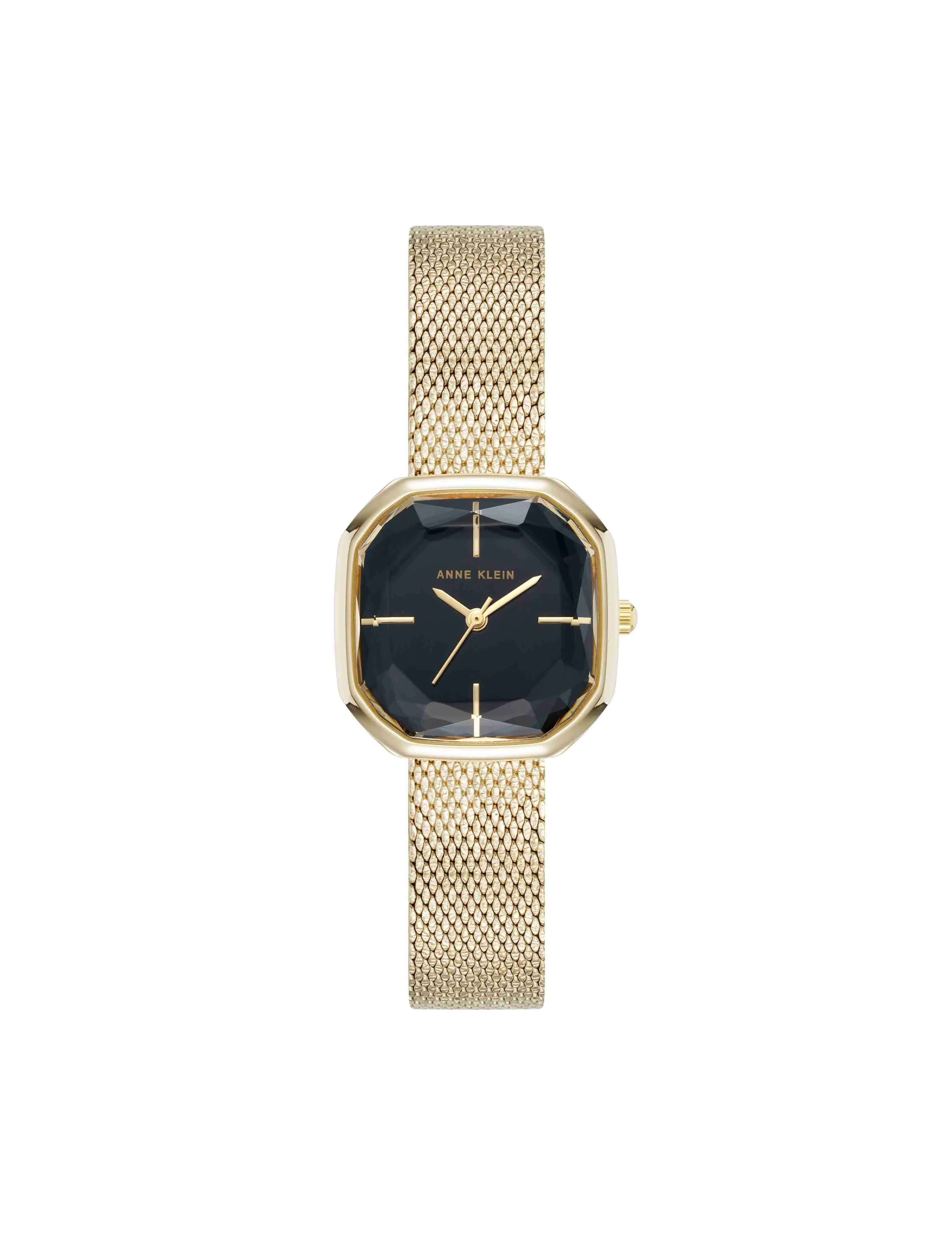 Estate Octagonal Stainless Steel Mesh Watch sold by Anne Klein
