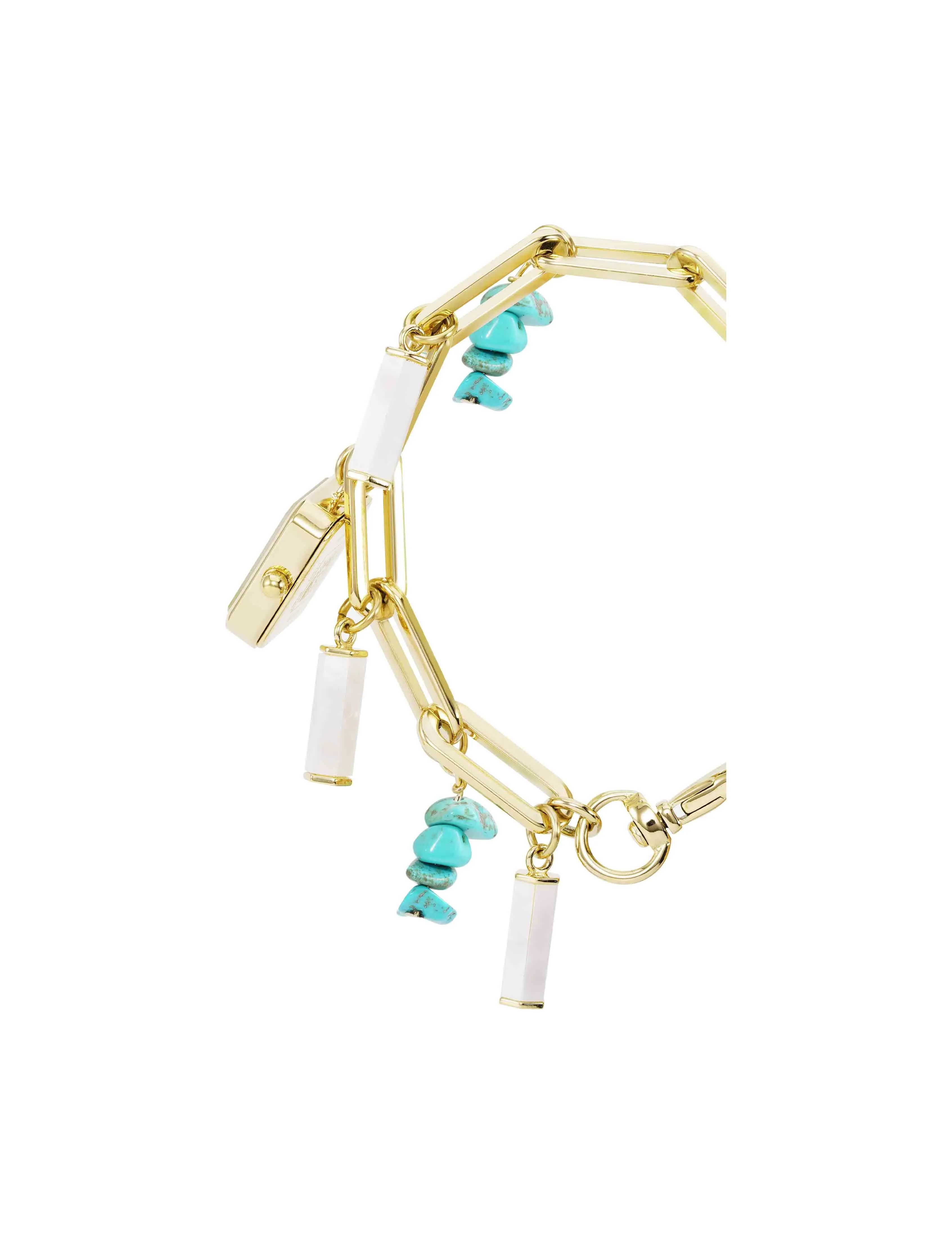 Gemstone Charm Bracelet Watch sold by Anne Klein product image thumbnail 4