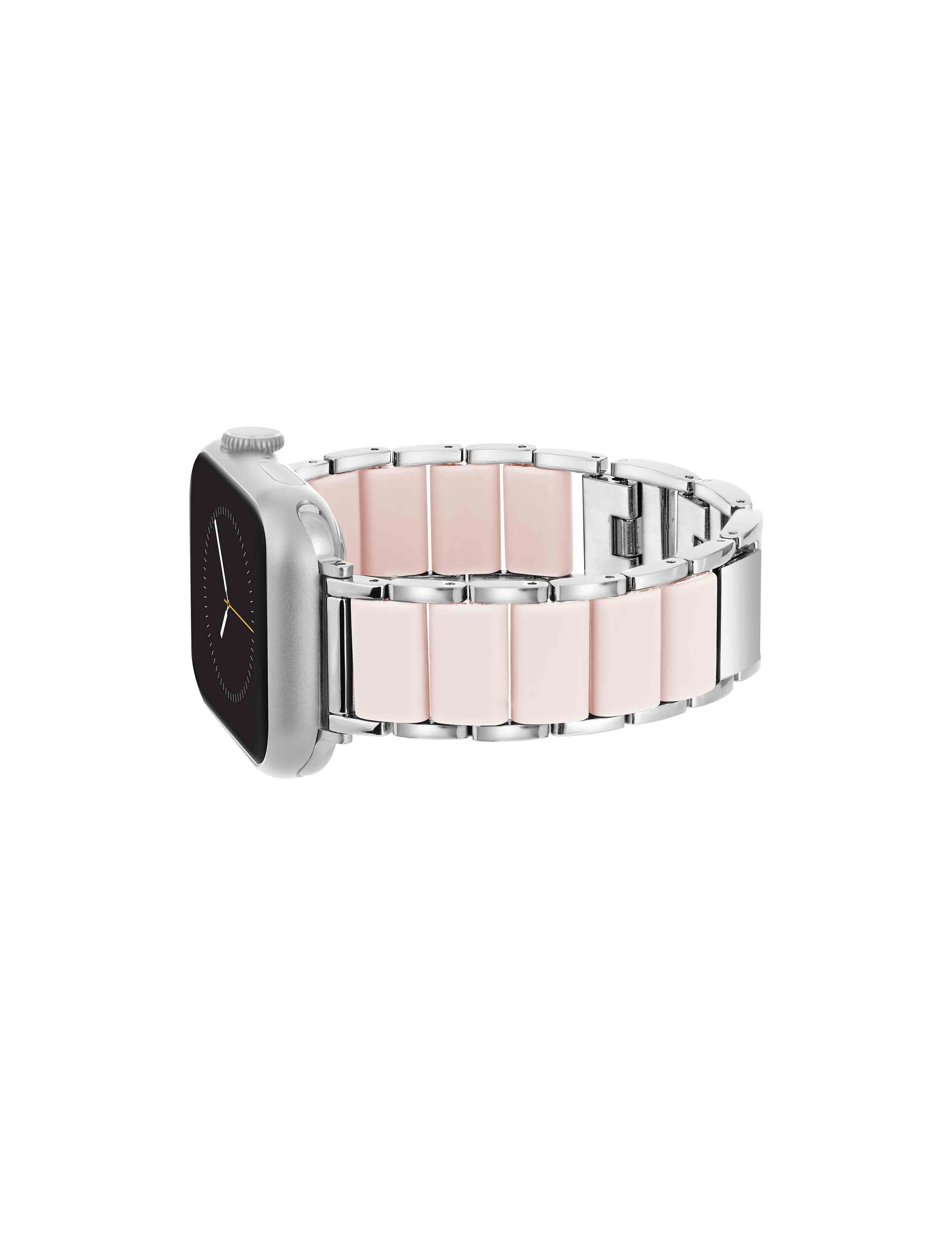 Rubberized Link Bracelet Band for Apple Watch® sold by Anne Klein product image thumbnail 3