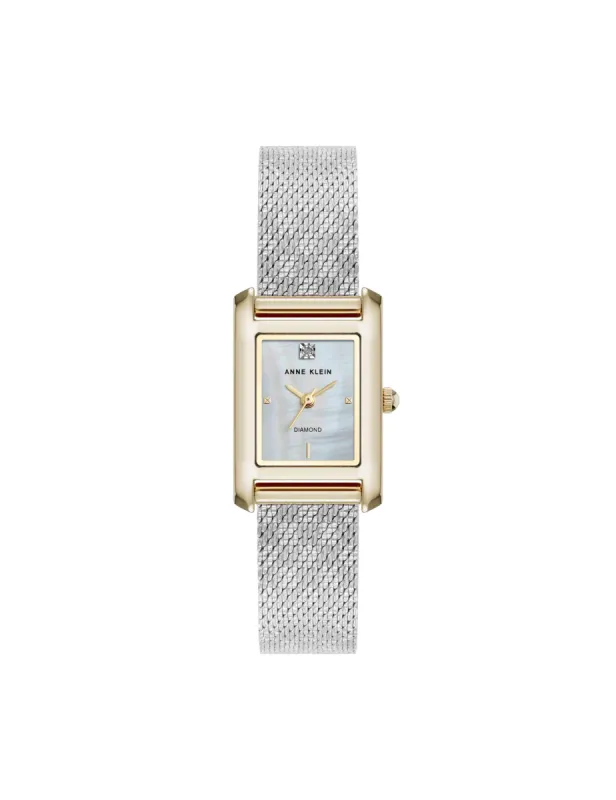 Petite Diamond Dial Bracelet Watch sold by Anne Klein