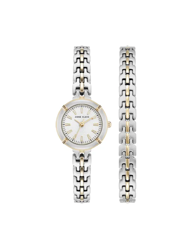 Modern Easy To Read Dial Bracelet Watch Set sold by Anne Klein