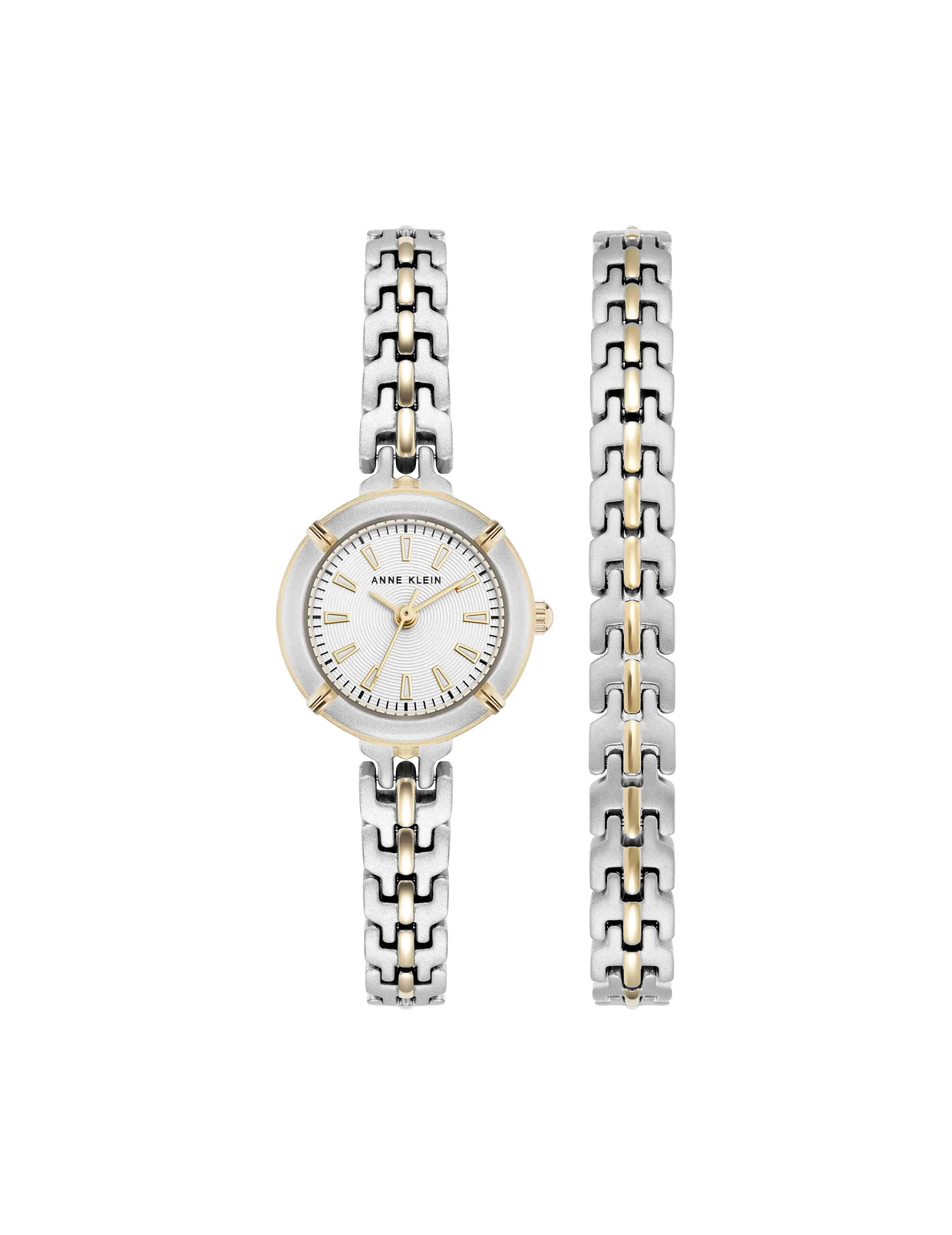 Modern Easy To Read Dial Bracelet Watch Set sold by Anne Klein