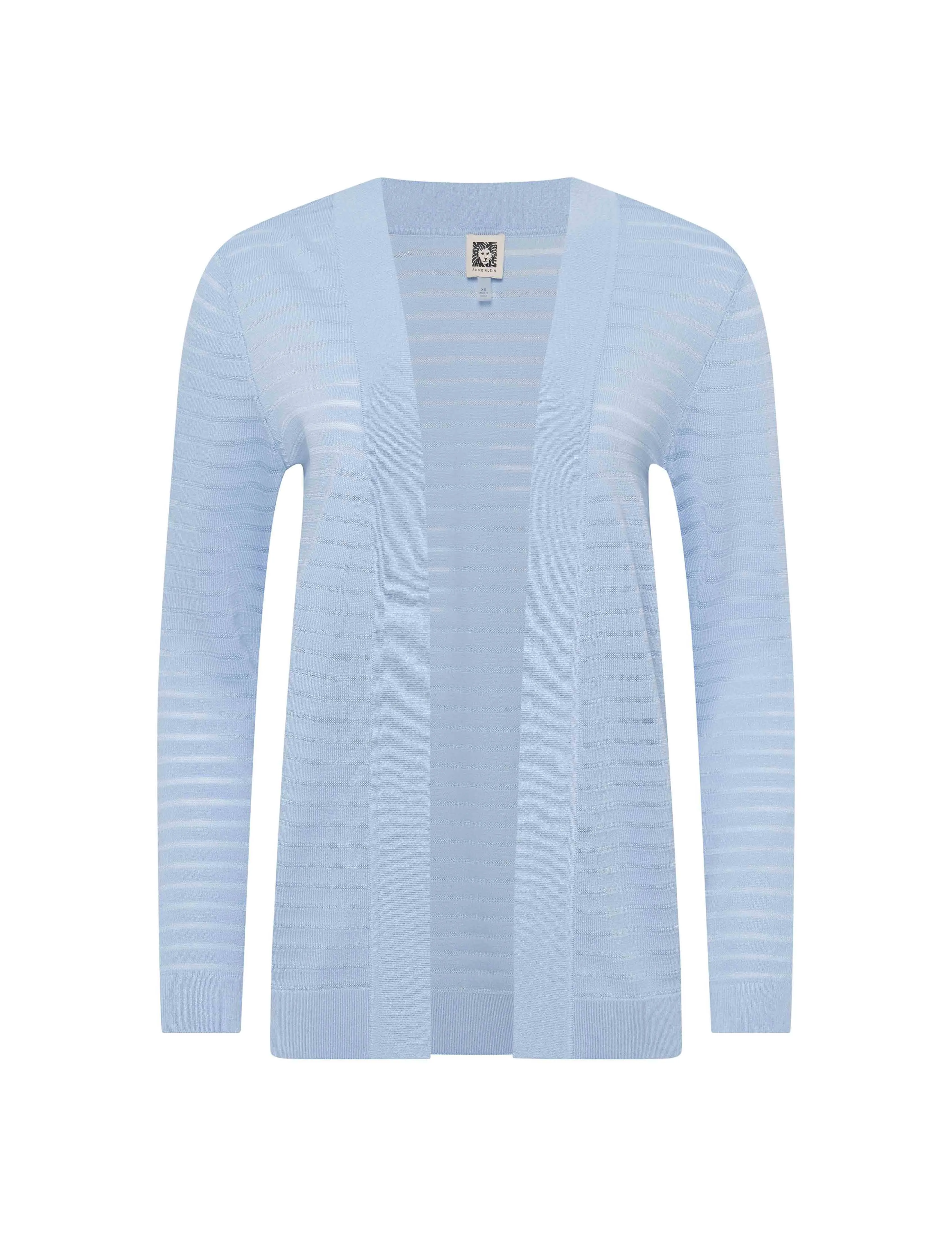 Sheer Stripe Cardigan sold by Anne Klein