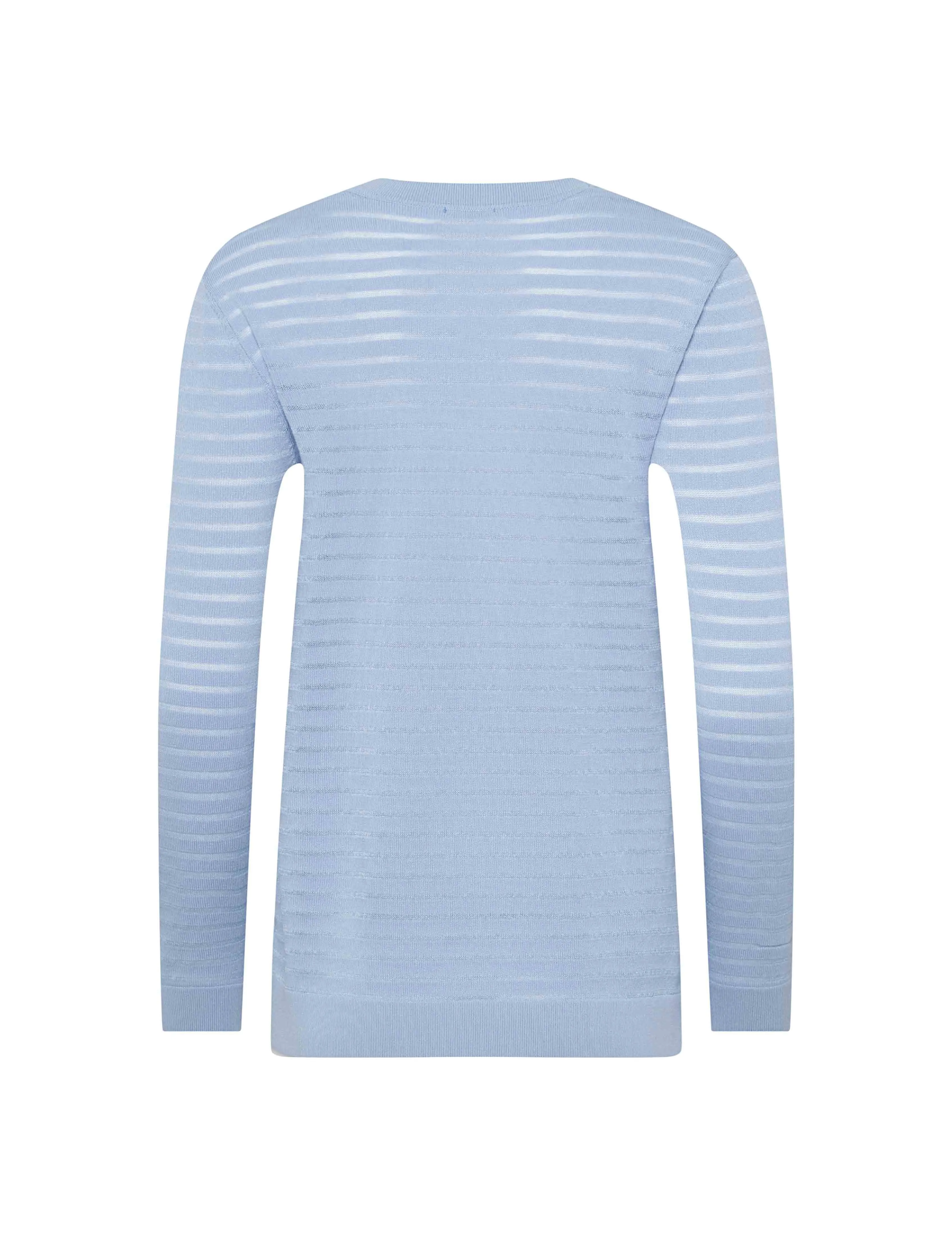 Sheer Stripe Cardigan sold by Anne Klein product image thumbnail 2