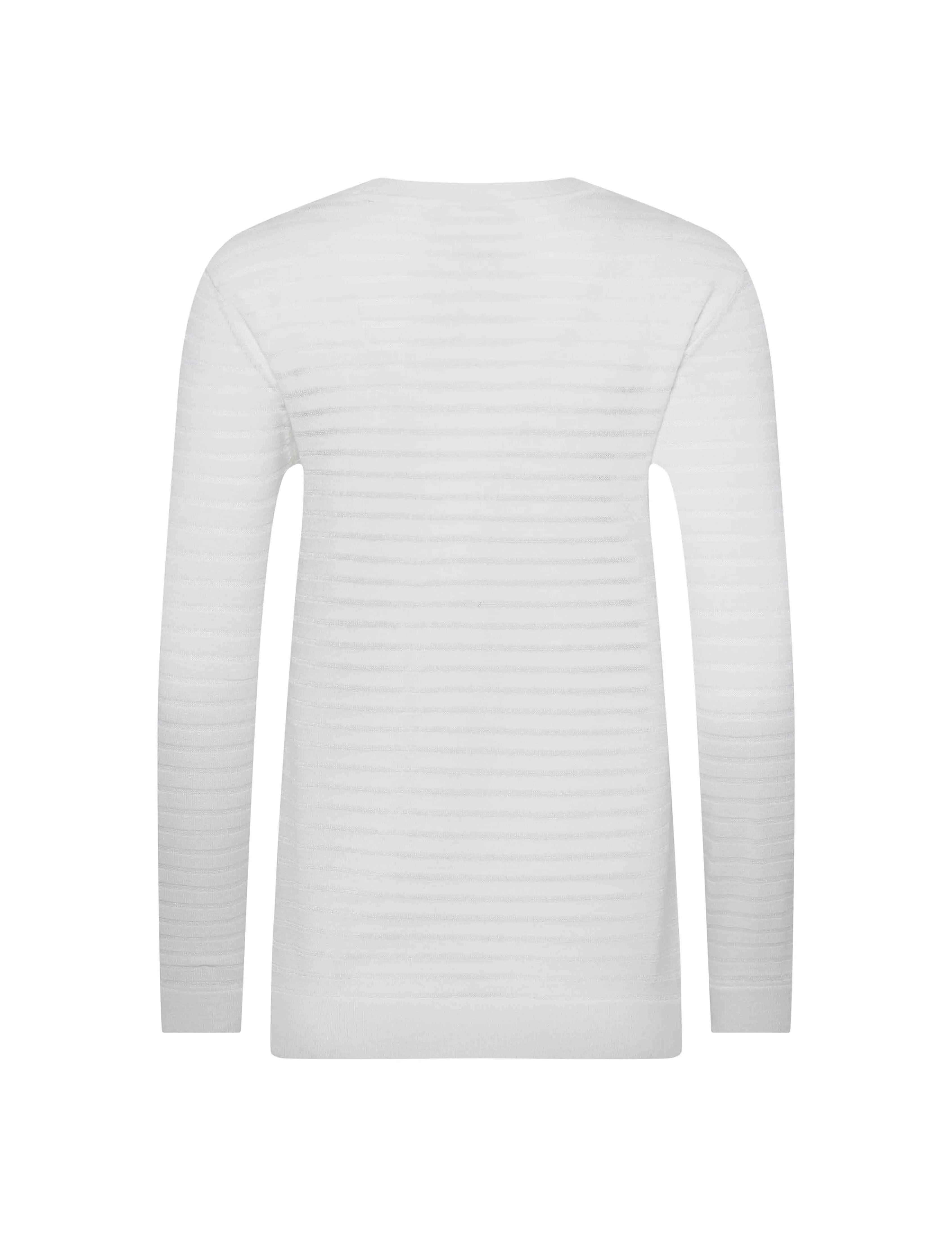 Sheer Stripe Cardigan sold by Anne Klein product image thumbnail 2