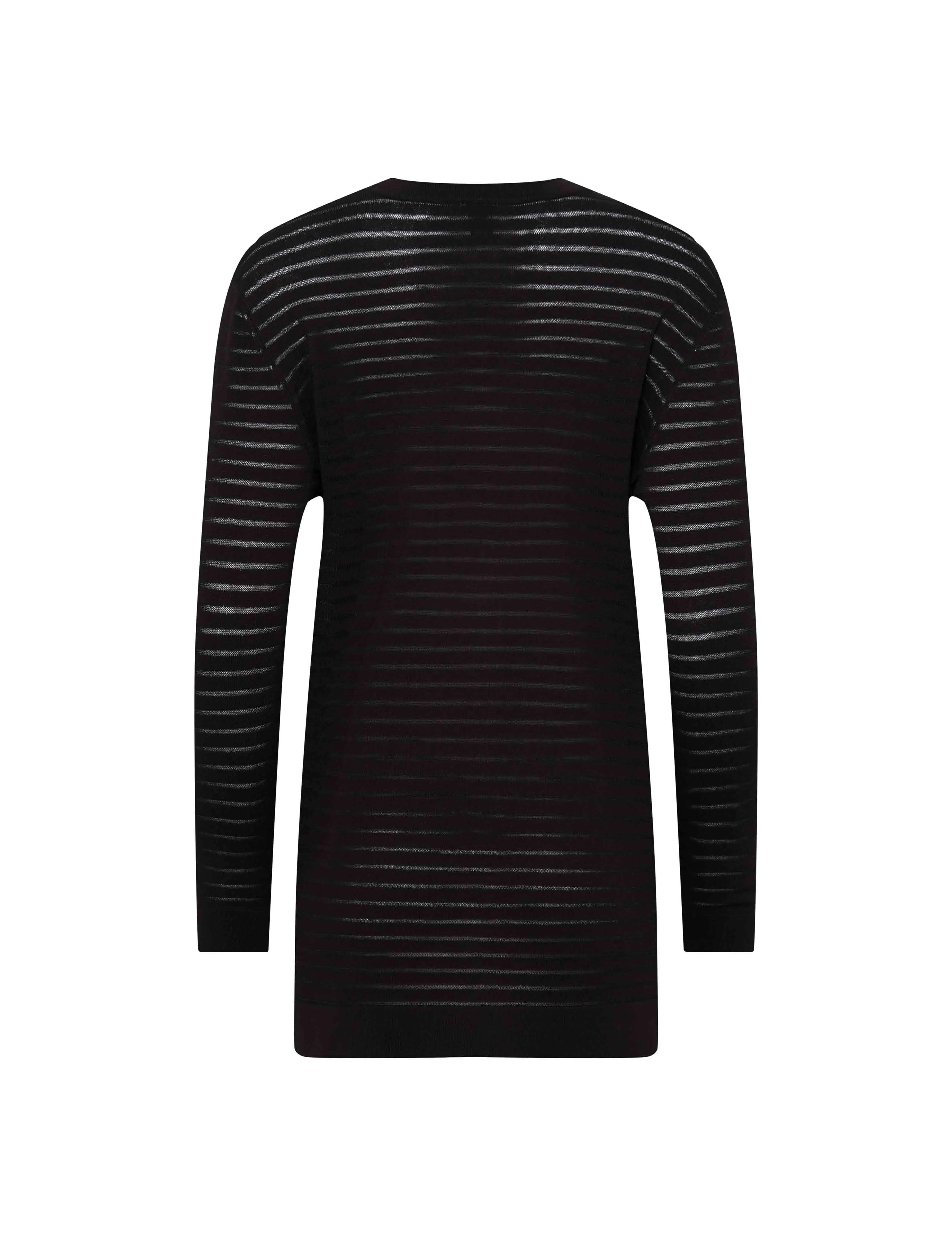 Sheer Stripe Cardigan sold by Anne Klein product image thumbnail 2