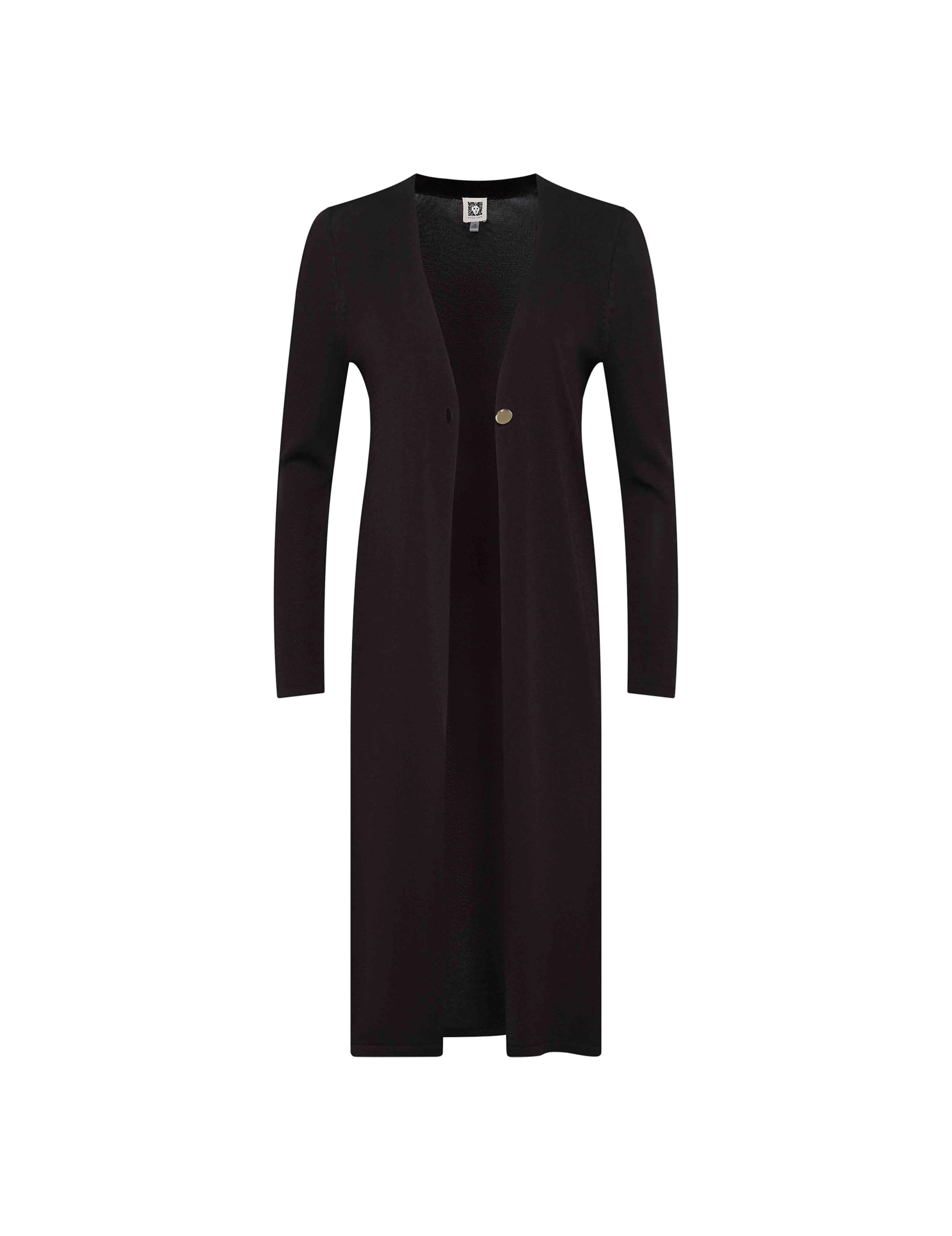 Side Slit Long Cardigan sold by Anne Klein product image thumbnail 2