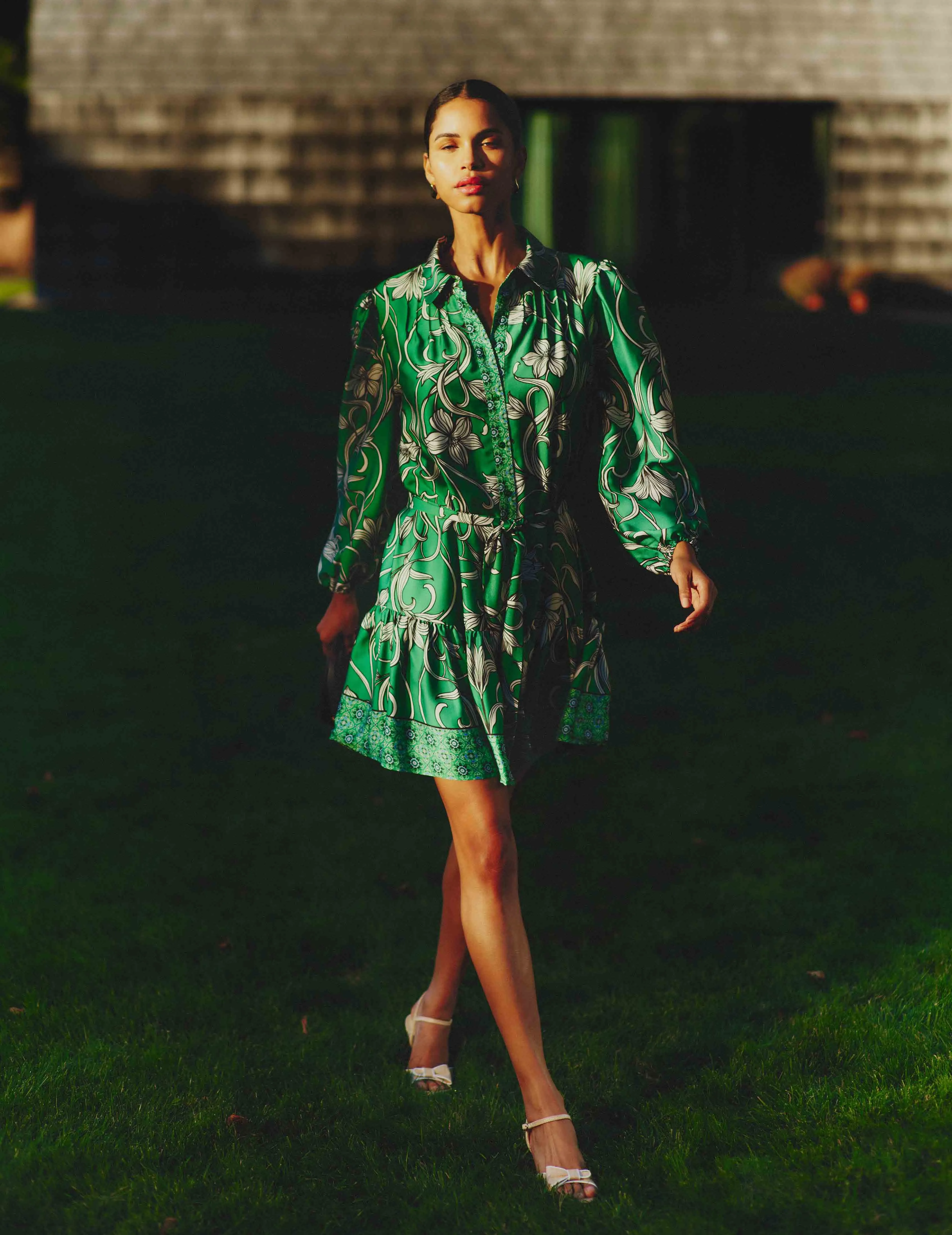 Tiered Shirt Dress sold by Anne Klein product image thumbnail 2