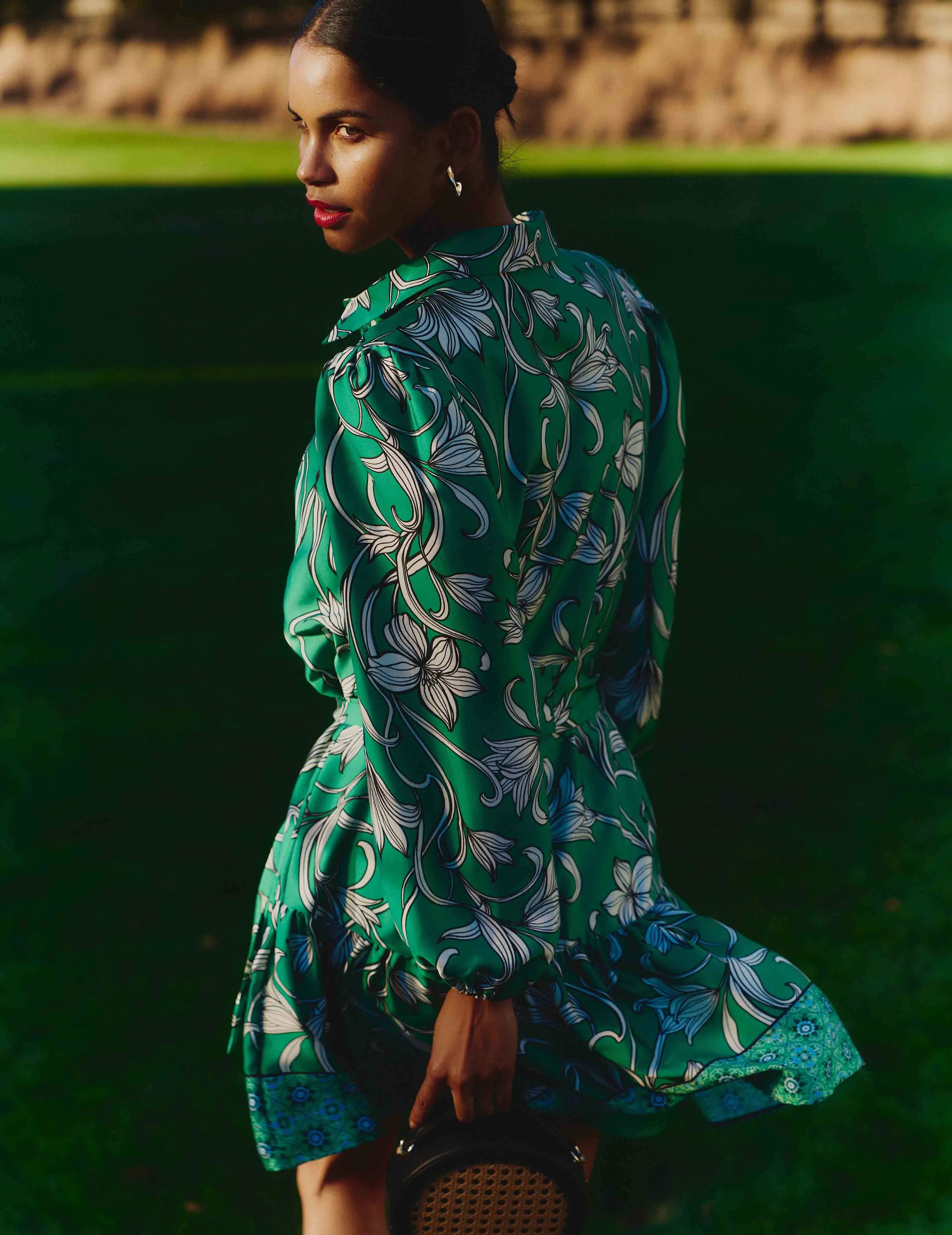 Tiered Shirt Dress sold by Anne Klein product image thumbnail 3