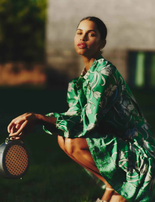 Tiered Shirt Dress sold by Anne Klein