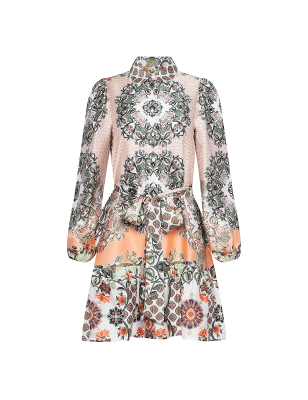 Tiered Shirt Dress made by Kasper