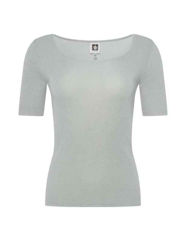 Square Neck Sweater sold by Anne Klein