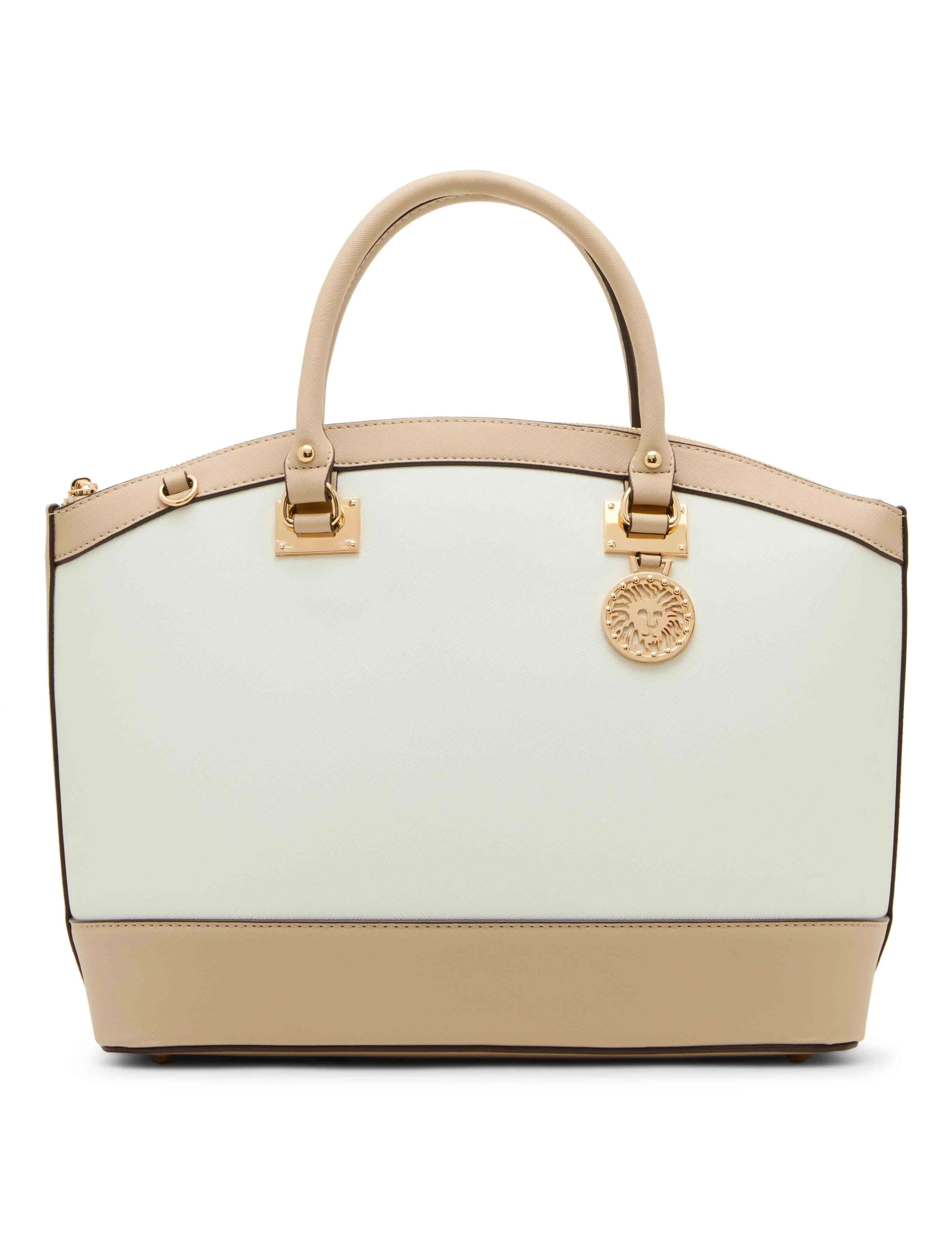 New Recruits Dome Satchel sold by Anne Klein