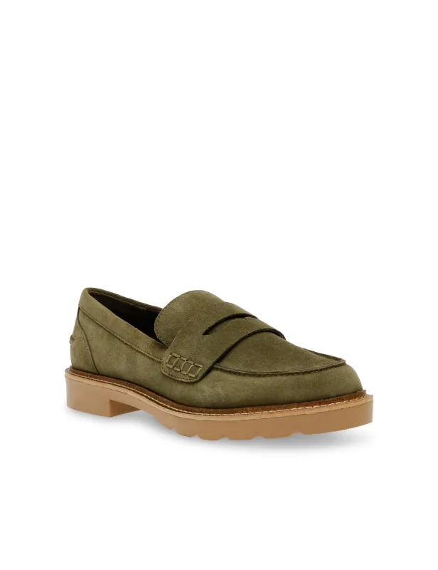 Emmylou Suede Loafer sold by Anne Klein