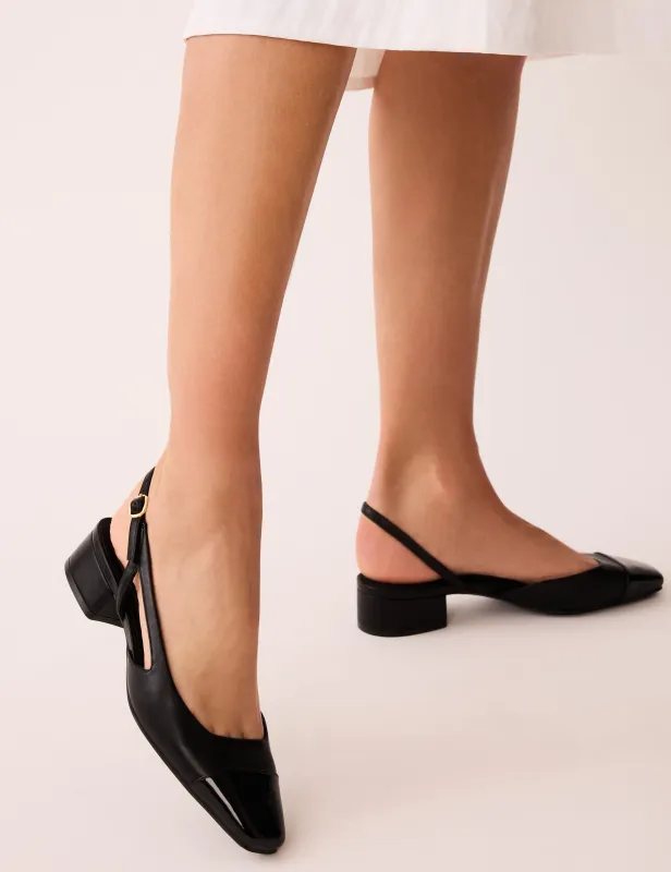 Nia Sling back ballet sold by Anne Klein
