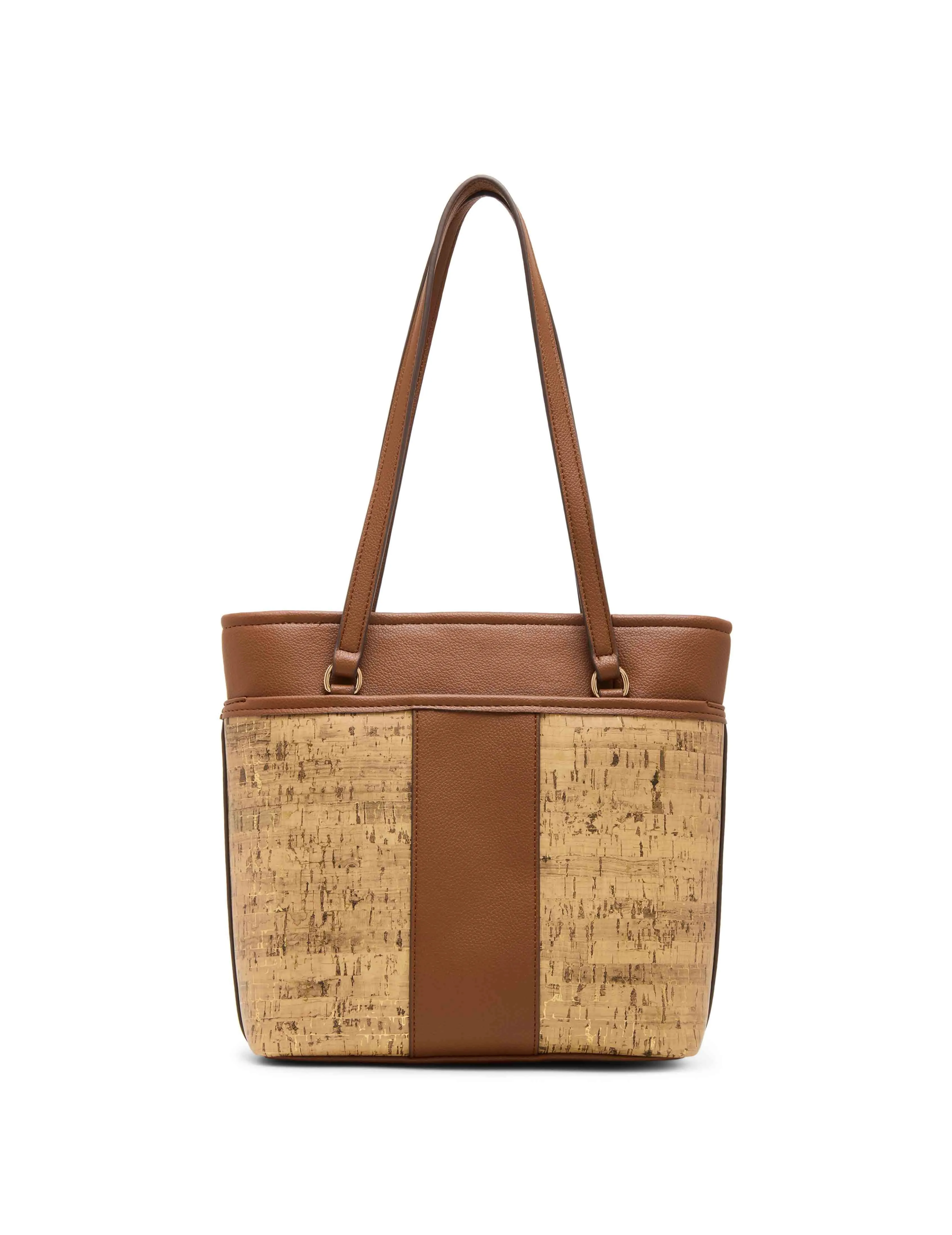 Whipstitch Pocket Tote sold by Anne Klein product image thumbnail 4