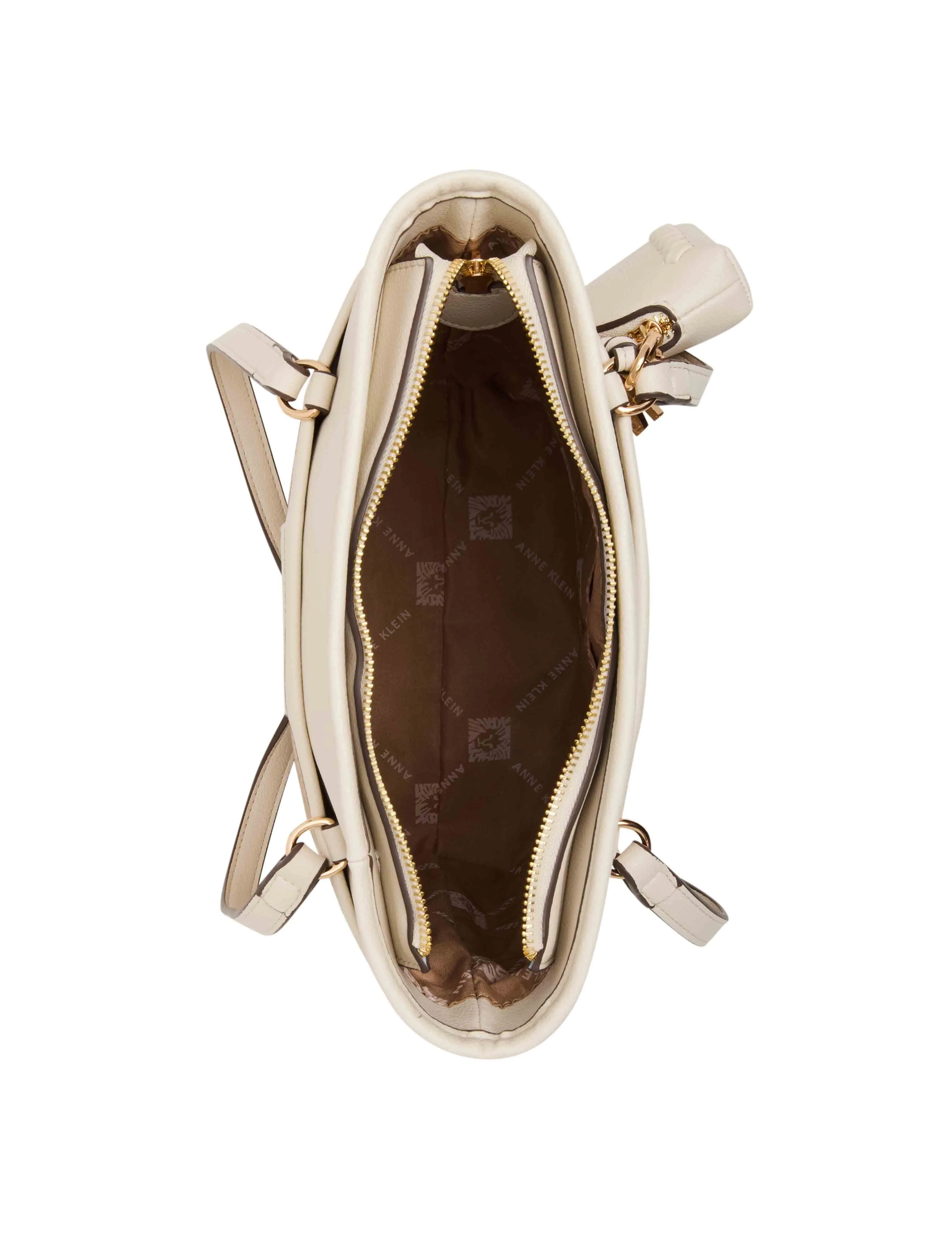 Whipstitch Pocket Tote sold by Anne Klein product image thumbnail 5