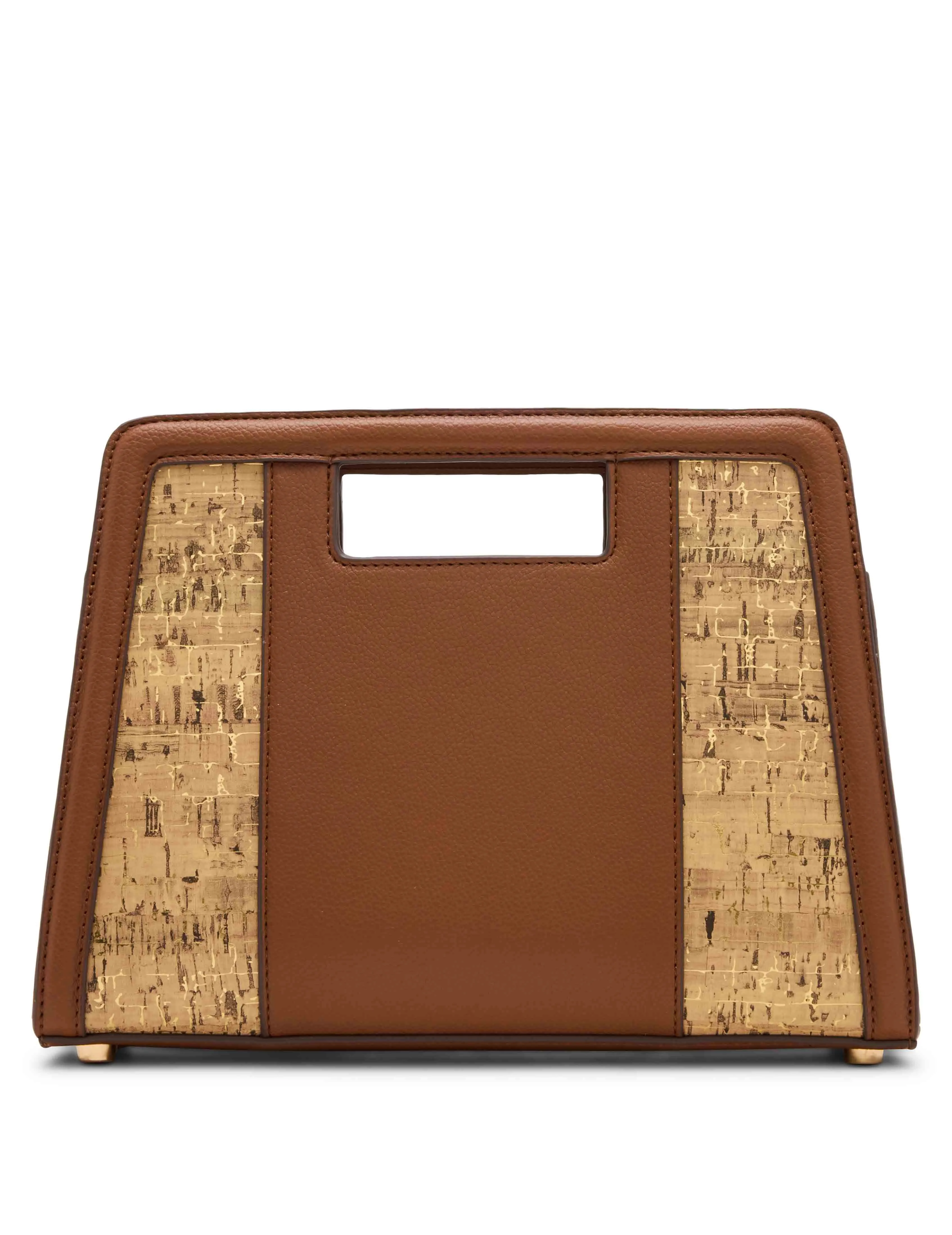 Cork Clutch Bag With Convertible Strap sold by Anne Klein