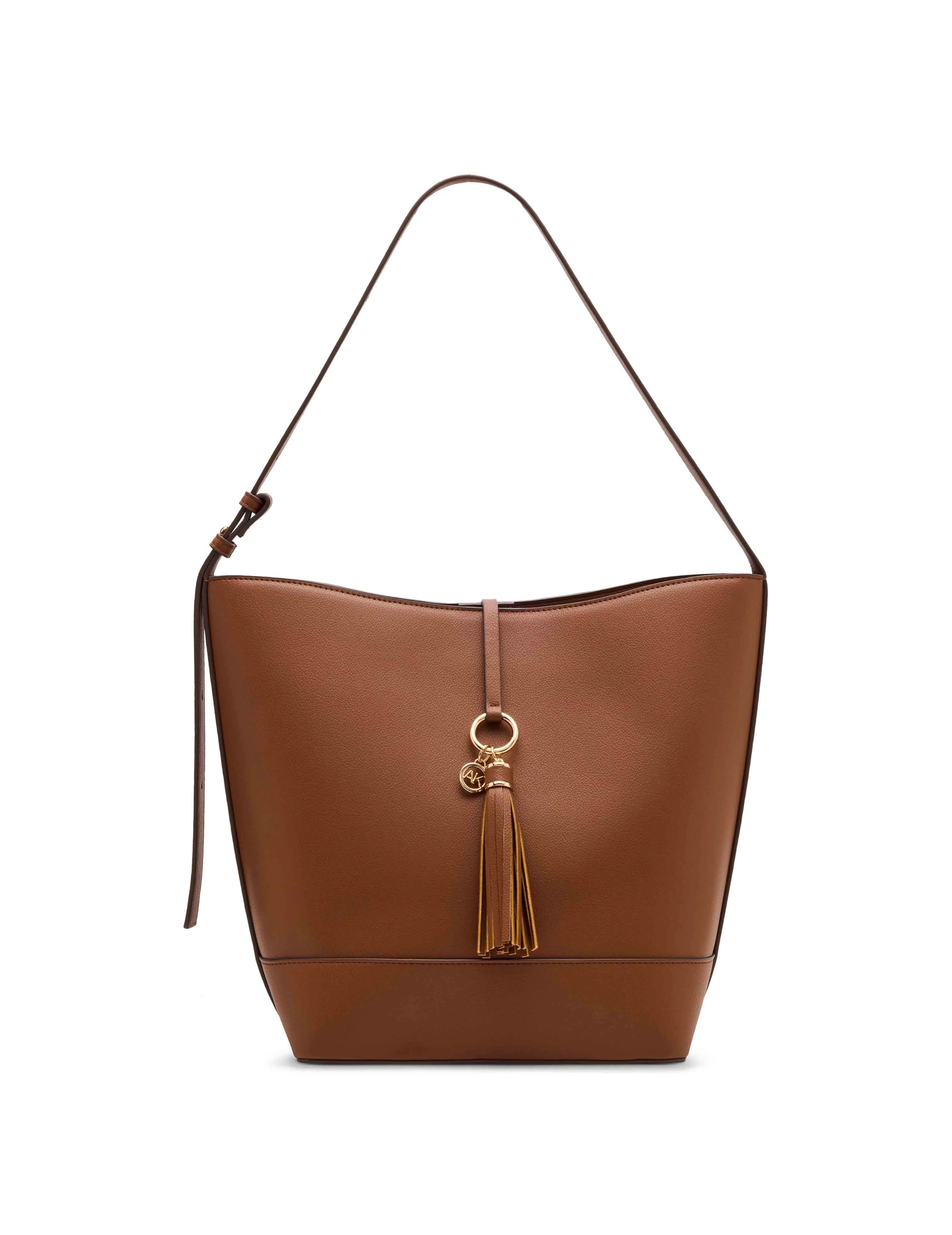 Large Tassel Hobo sold by Anne Klein