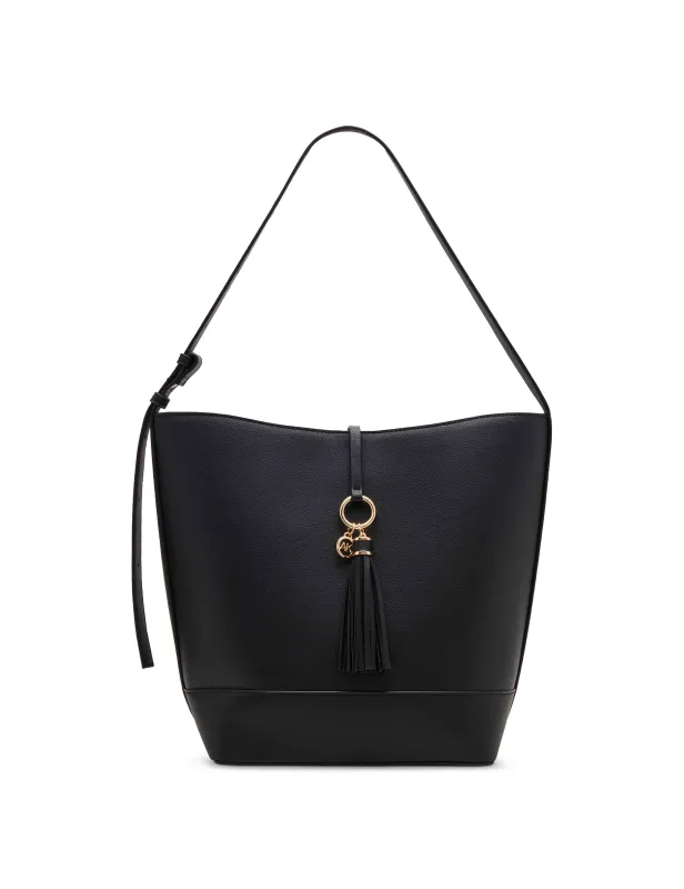 Large Tassel Hobo sold by Anne Klein