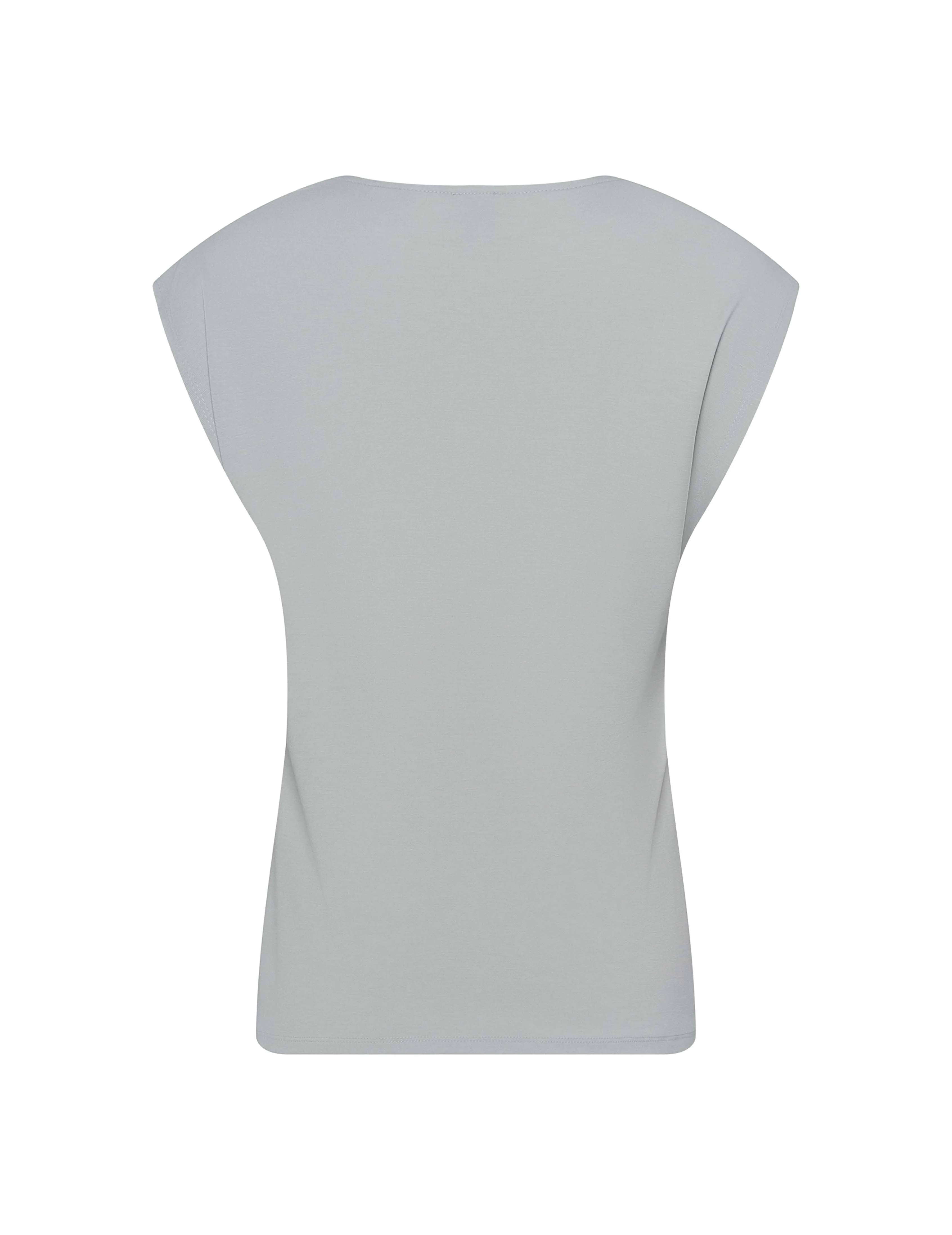 Harmony Knit Asymmetric Pleat Top sold by Anne Klein product image thumbnail 2