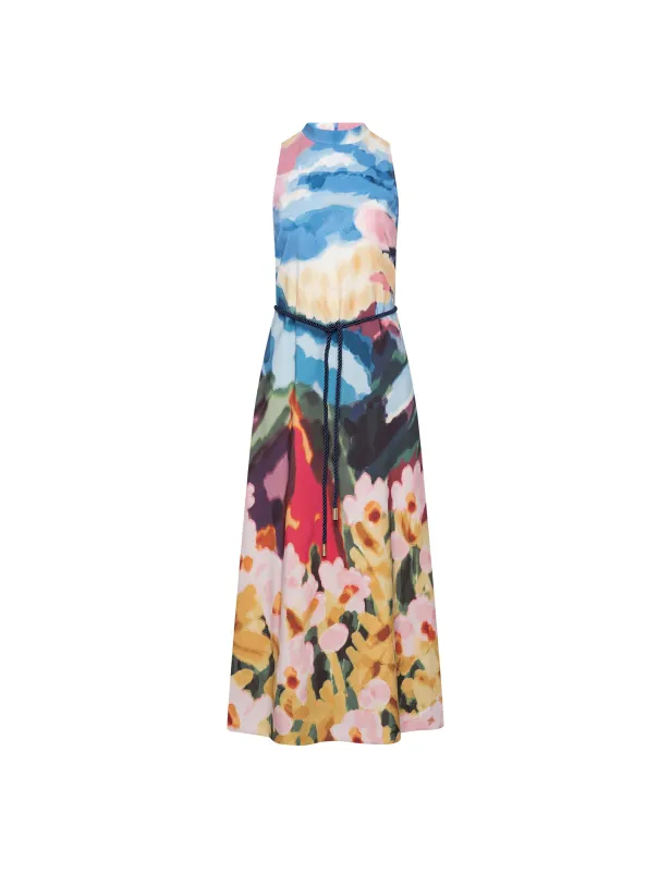 Belted Mockneck Midi Dress sold by Anne Klein