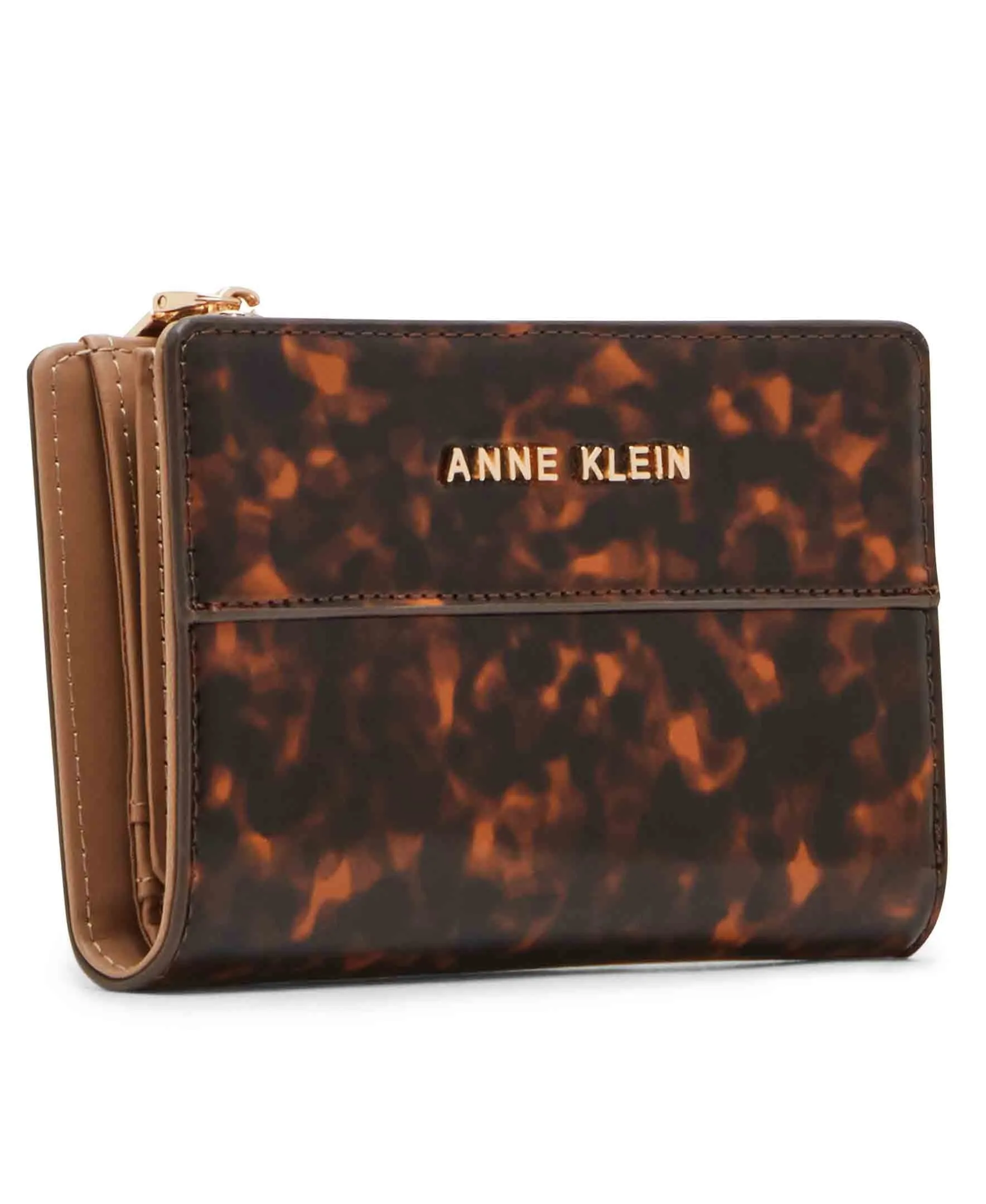 Medium Bifold Tortoise Wallet sold by Anne Klein product image thumbnail 2