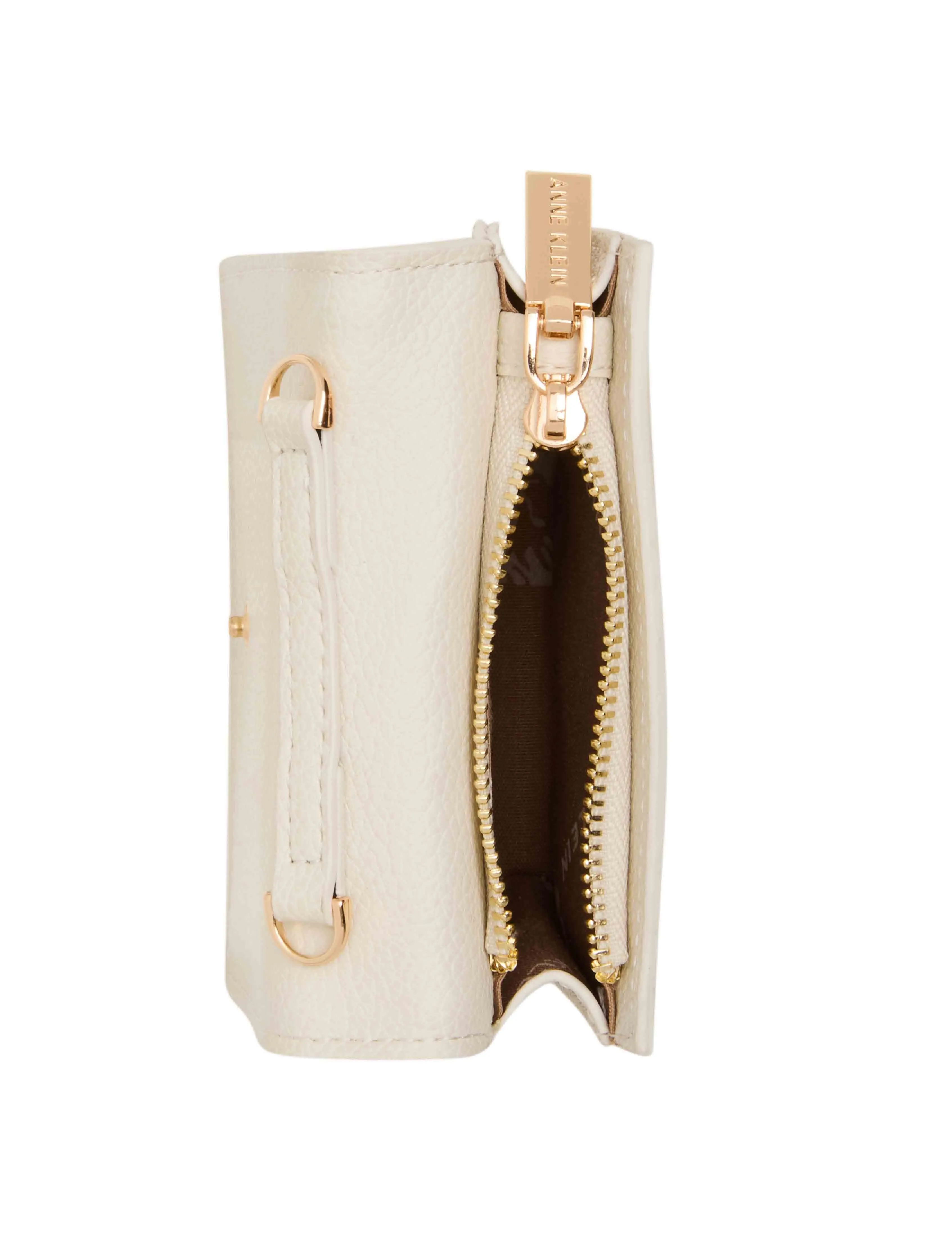 Mini Flap Wallet With Detachable Mini Chain Strap sold by Anne Klein product image thumbnail 5