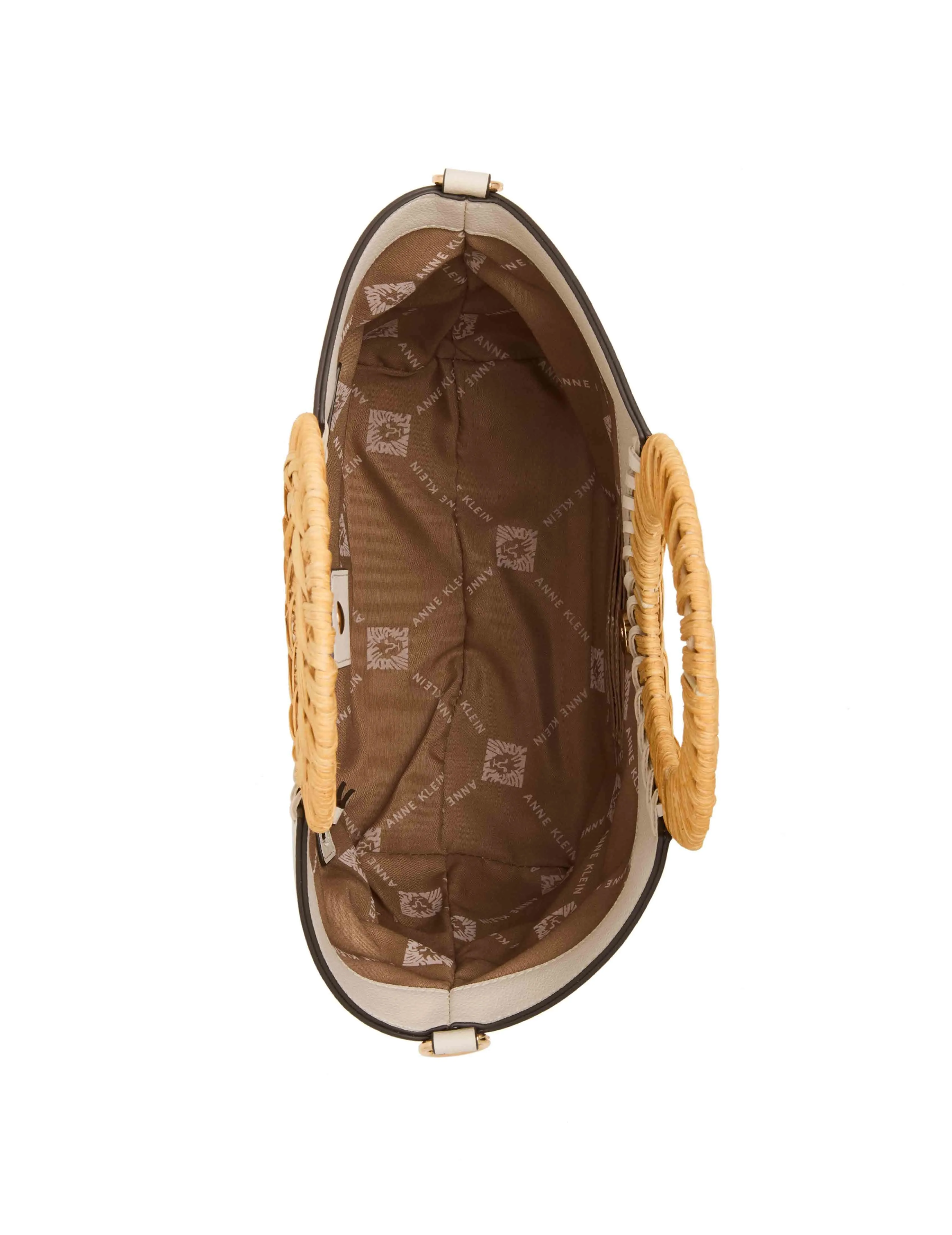 Circle Handle Tote With Convertible Strap sold by Anne Klein product image thumbnail 5