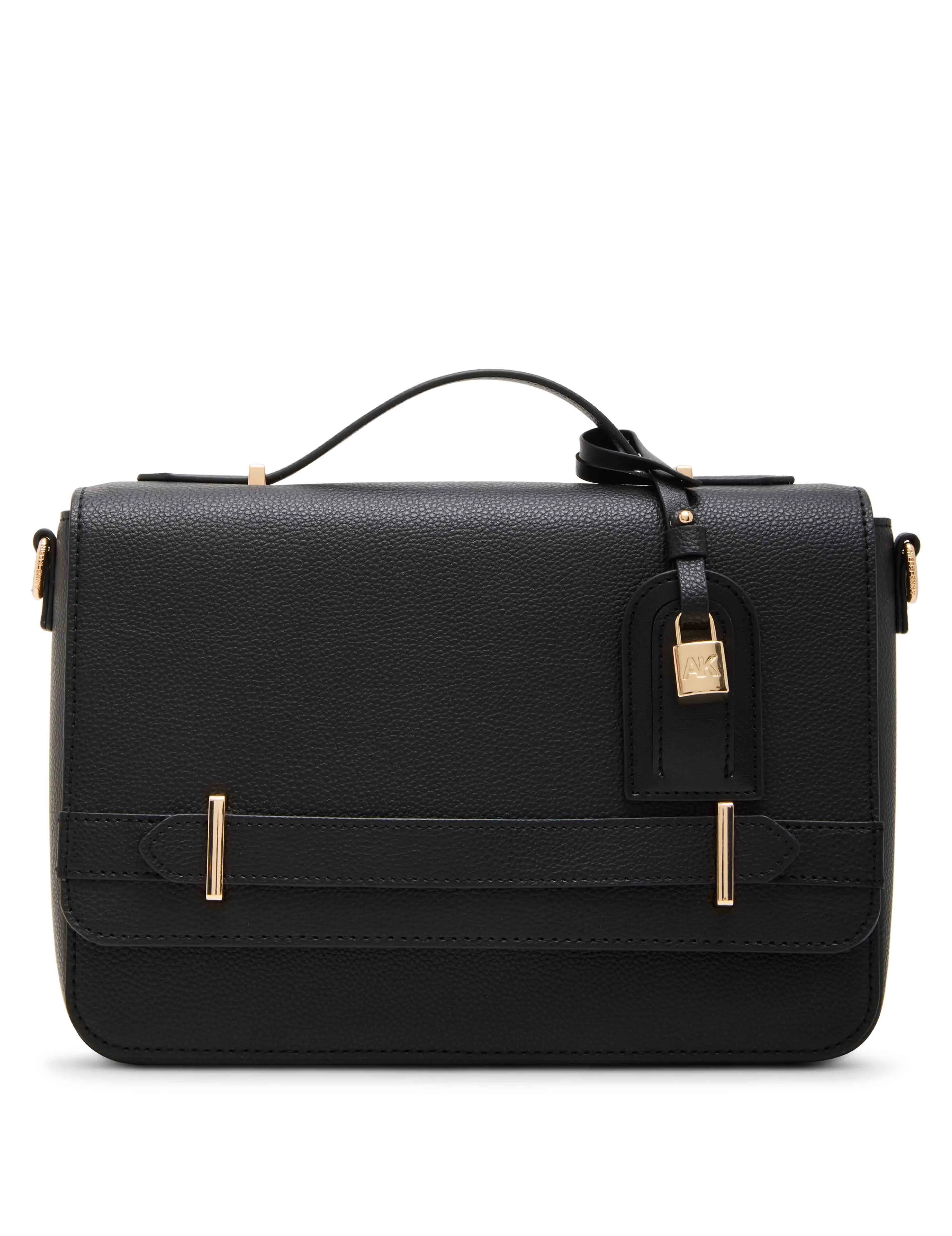 Belted Flap Crossbody With Convertible Strap sold by Anne Klein