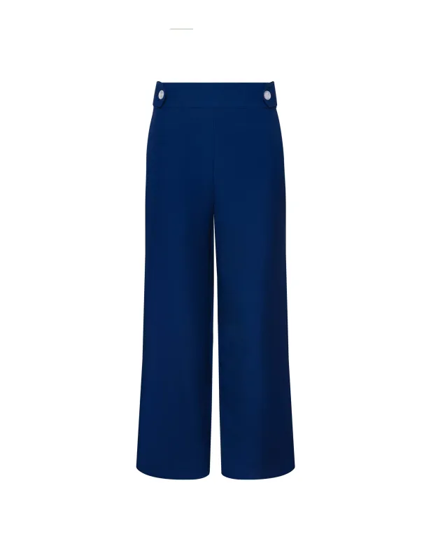 Pull On High Rise Wide Leg Pant sold by Anne Klein