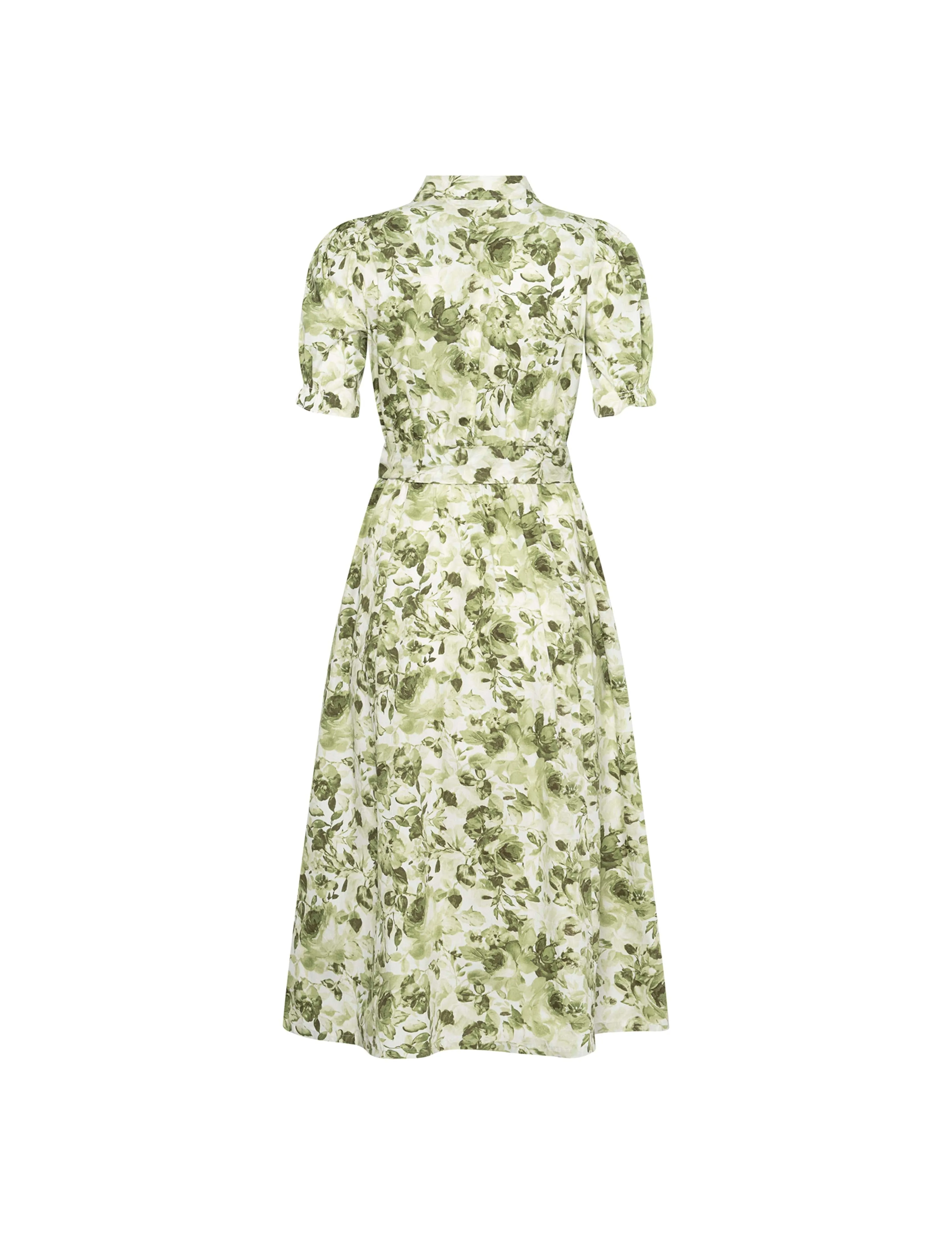 Puff Sleeve Shirtdress sold by Anne Klein product image thumbnail 2